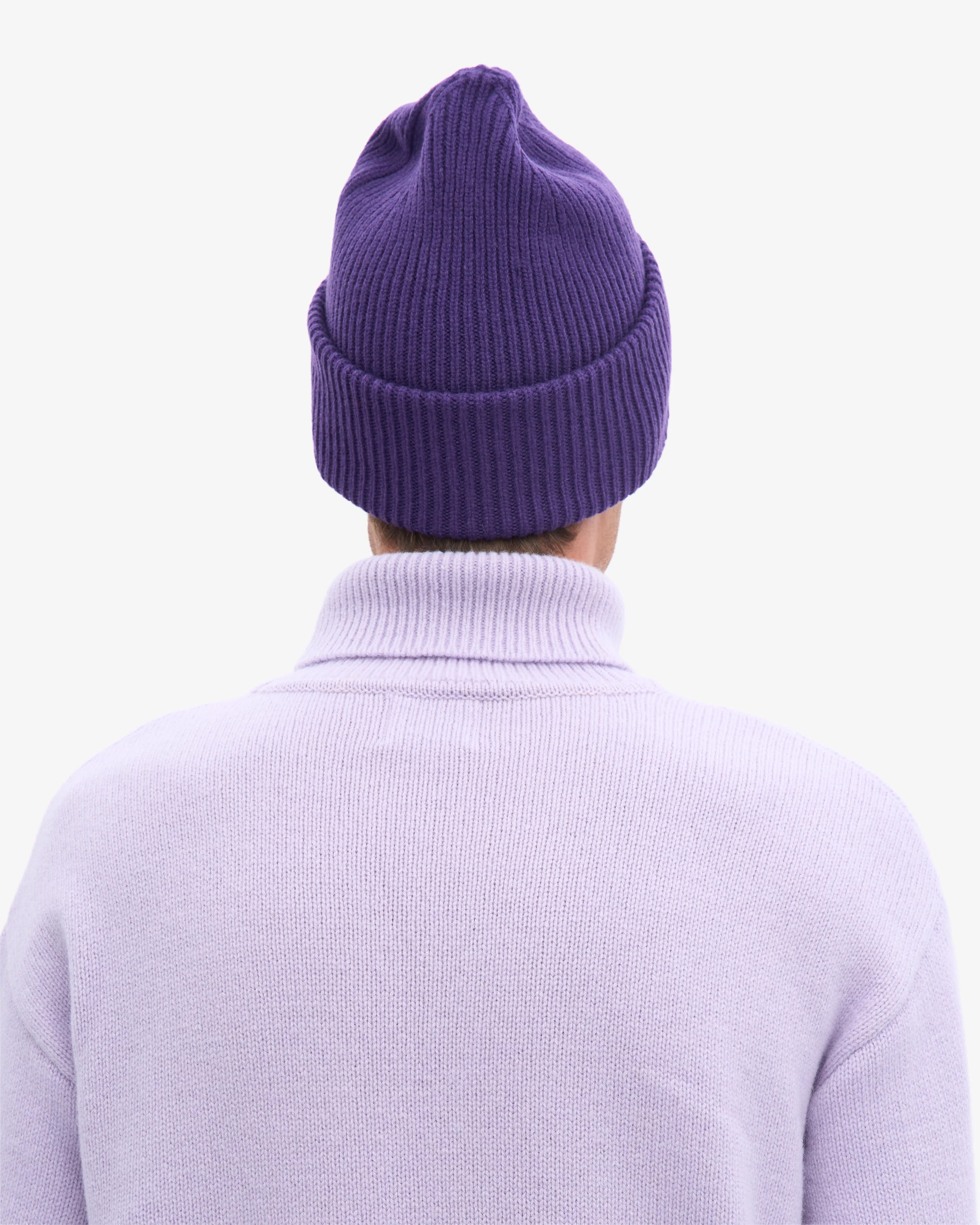 Merino Wool Hat - Ultra Violet sold by Colorful Standard product image thumbnail 4