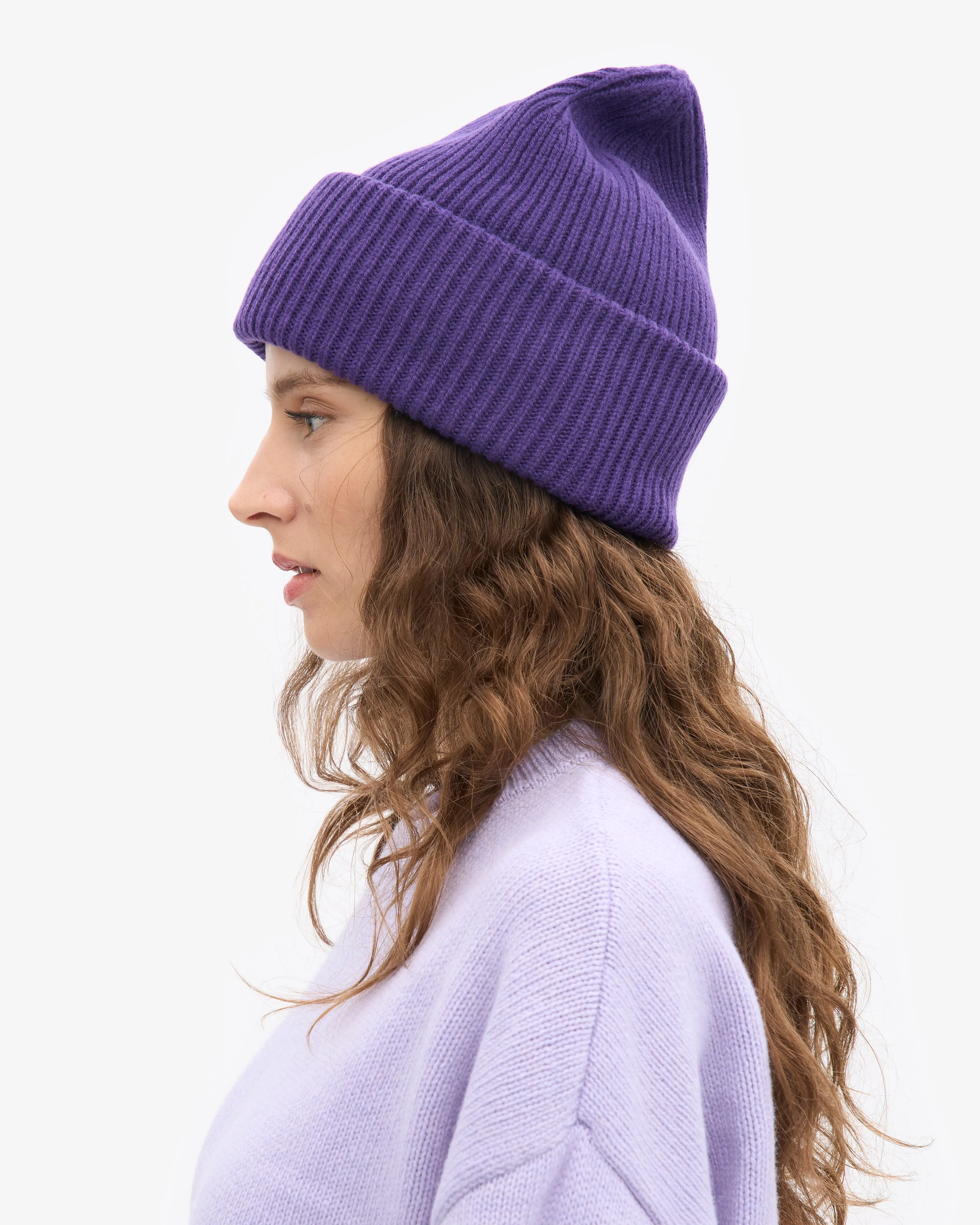 Merino Wool Hat - Ultra Violet sold by Colorful Standard product image thumbnail 3