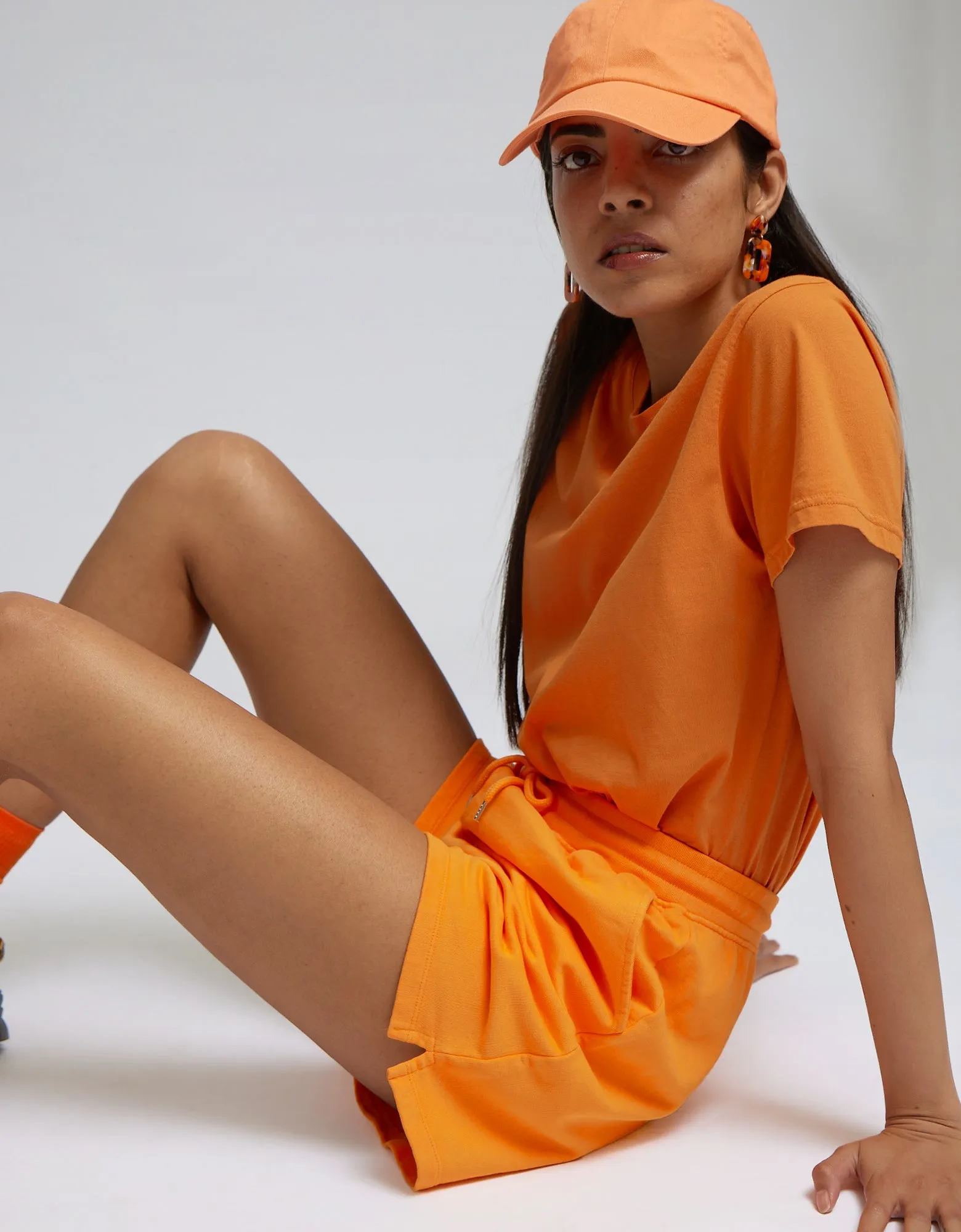 Women Organic Sweatshorts - Navy Blue sold by Colorful Standard product image thumbnail 3