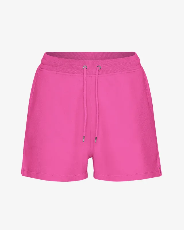 Women Organic Sweatshorts - Bubblegum Pink sold by Colorful Standard