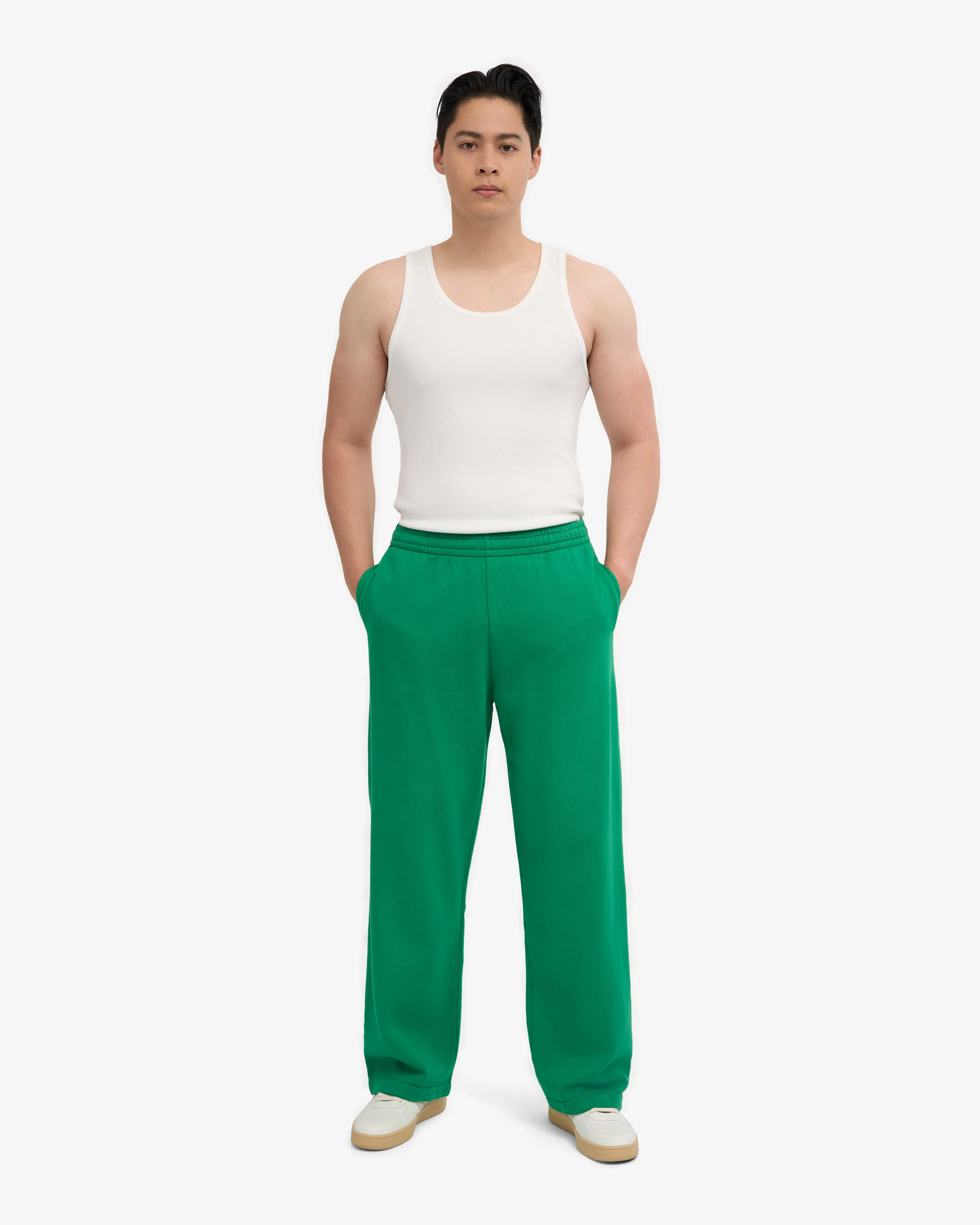 Organic Straight Leg Sweatpants - Kelly Green sold by Colorful Standard product image thumbnail 2