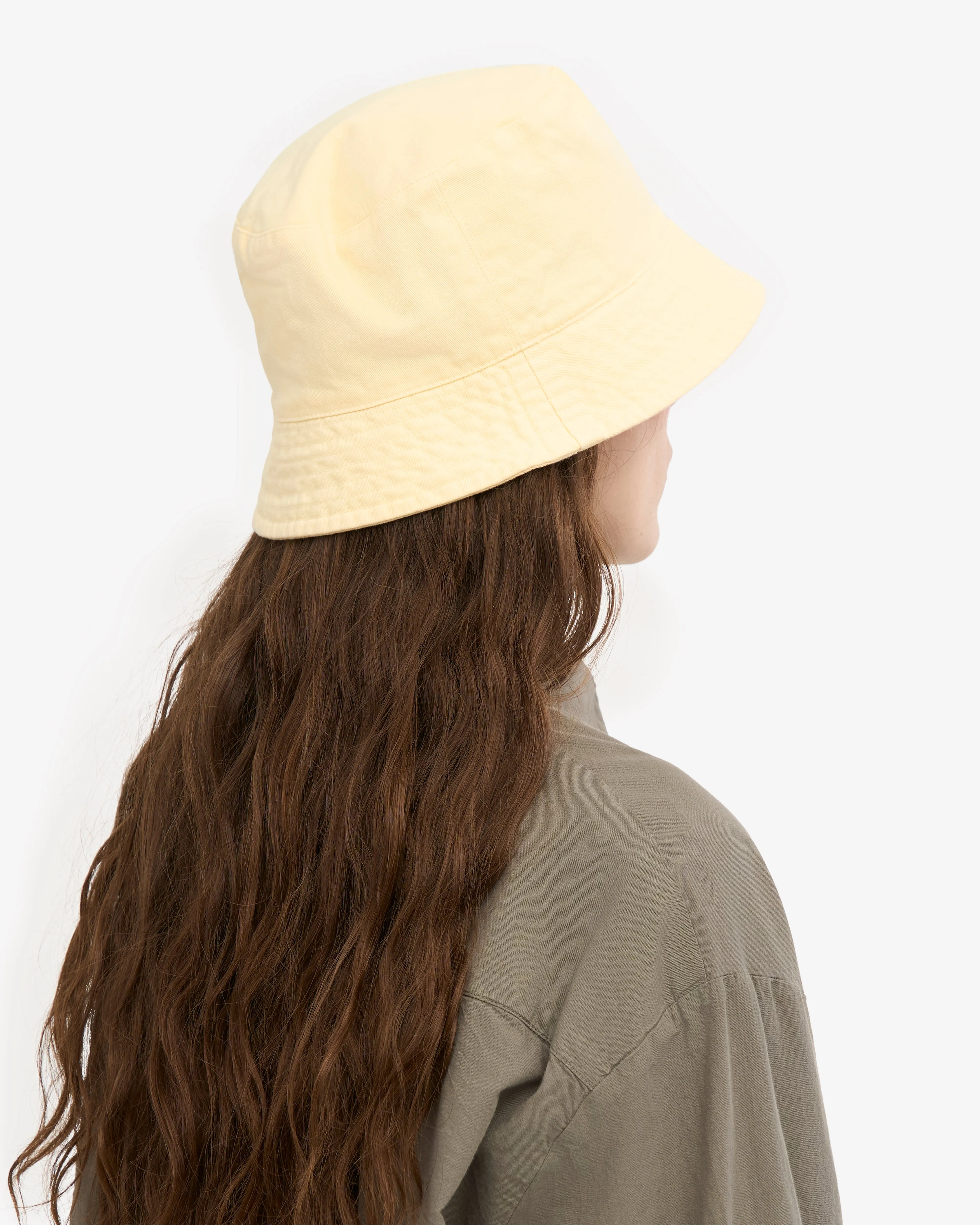 Organic Cotton Bucket Hat - Soft Yellow sold by Colorful Standard product image thumbnail 3
