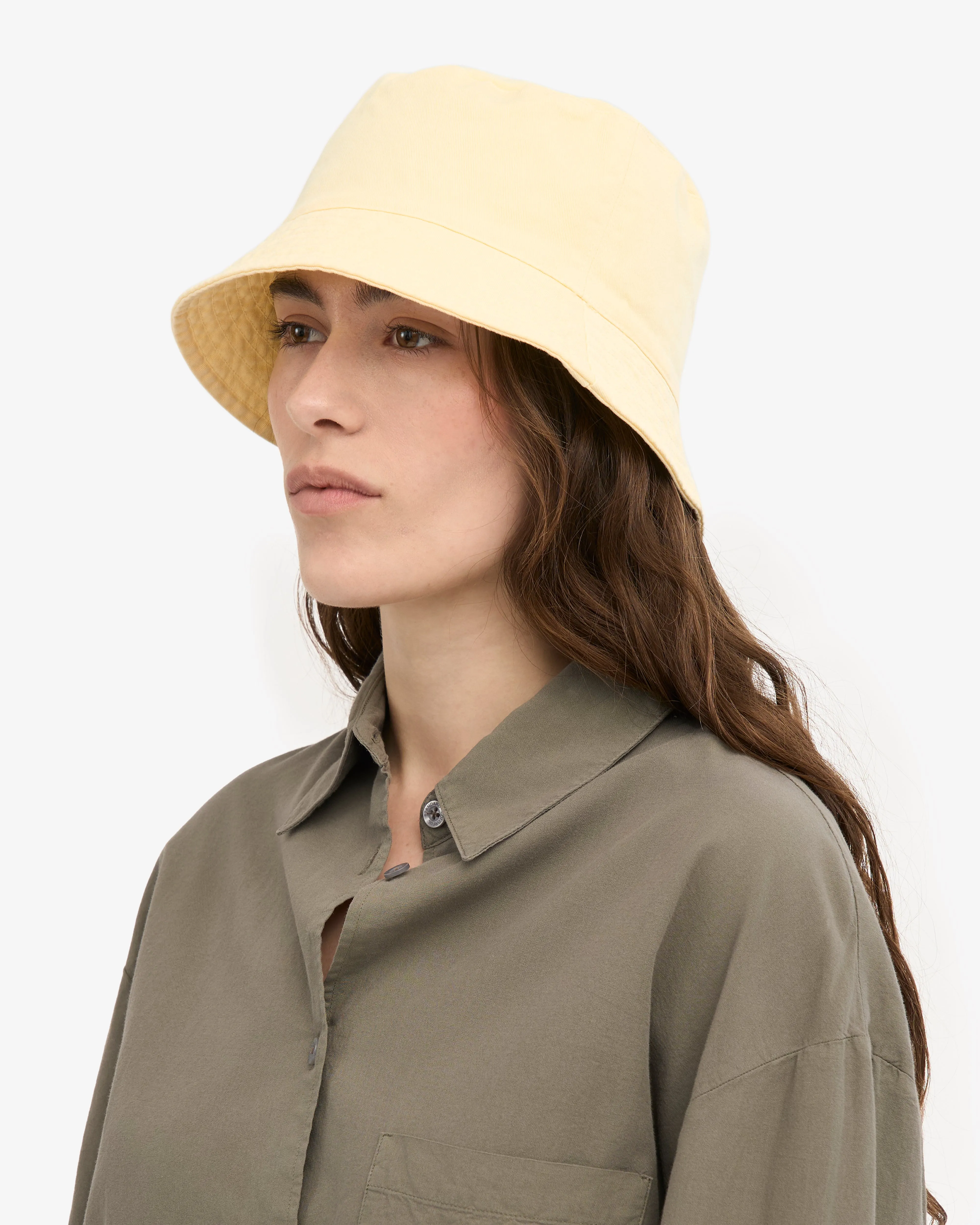 Organic Cotton Bucket Hat - Soft Yellow sold by Colorful Standard product image thumbnail 2