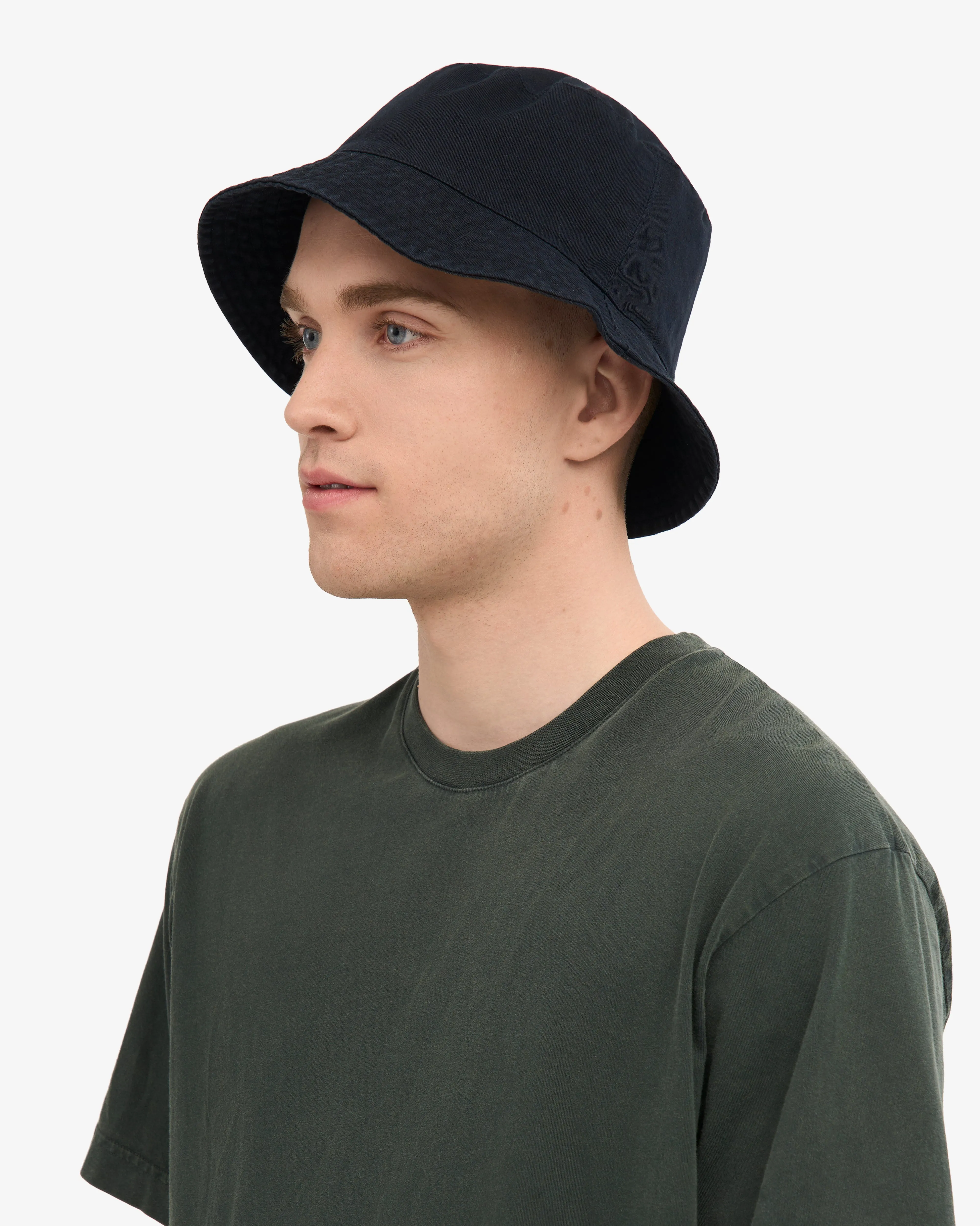 Organic Cotton Bucket Hat - Navy Blue sold by Colorful Standard product image thumbnail 2