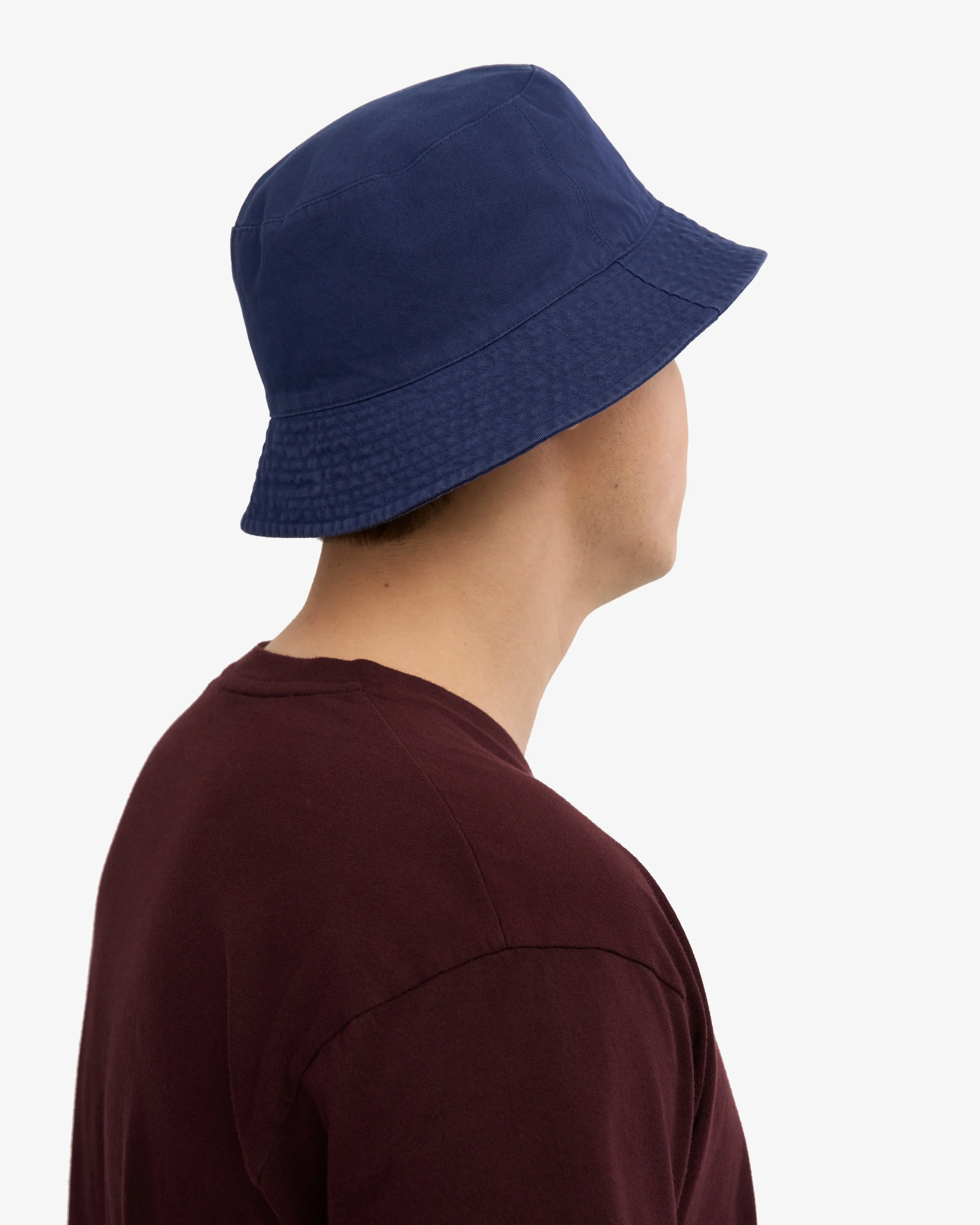 Organic Cotton Bucket Hat - Marine Blue sold by Colorful Standard product image thumbnail 3