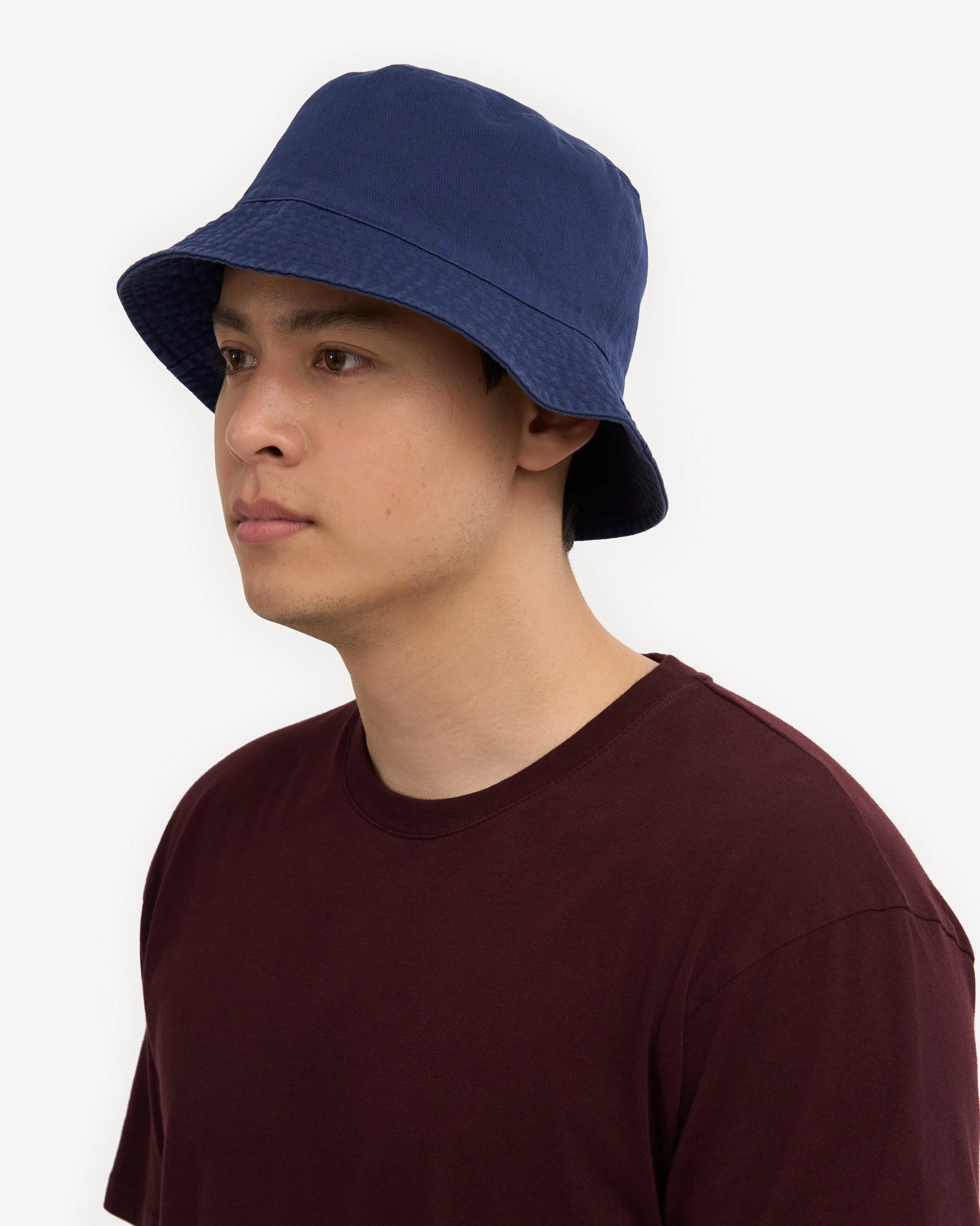 Organic Cotton Bucket Hat - Marine Blue sold by Colorful Standard product image thumbnail 2