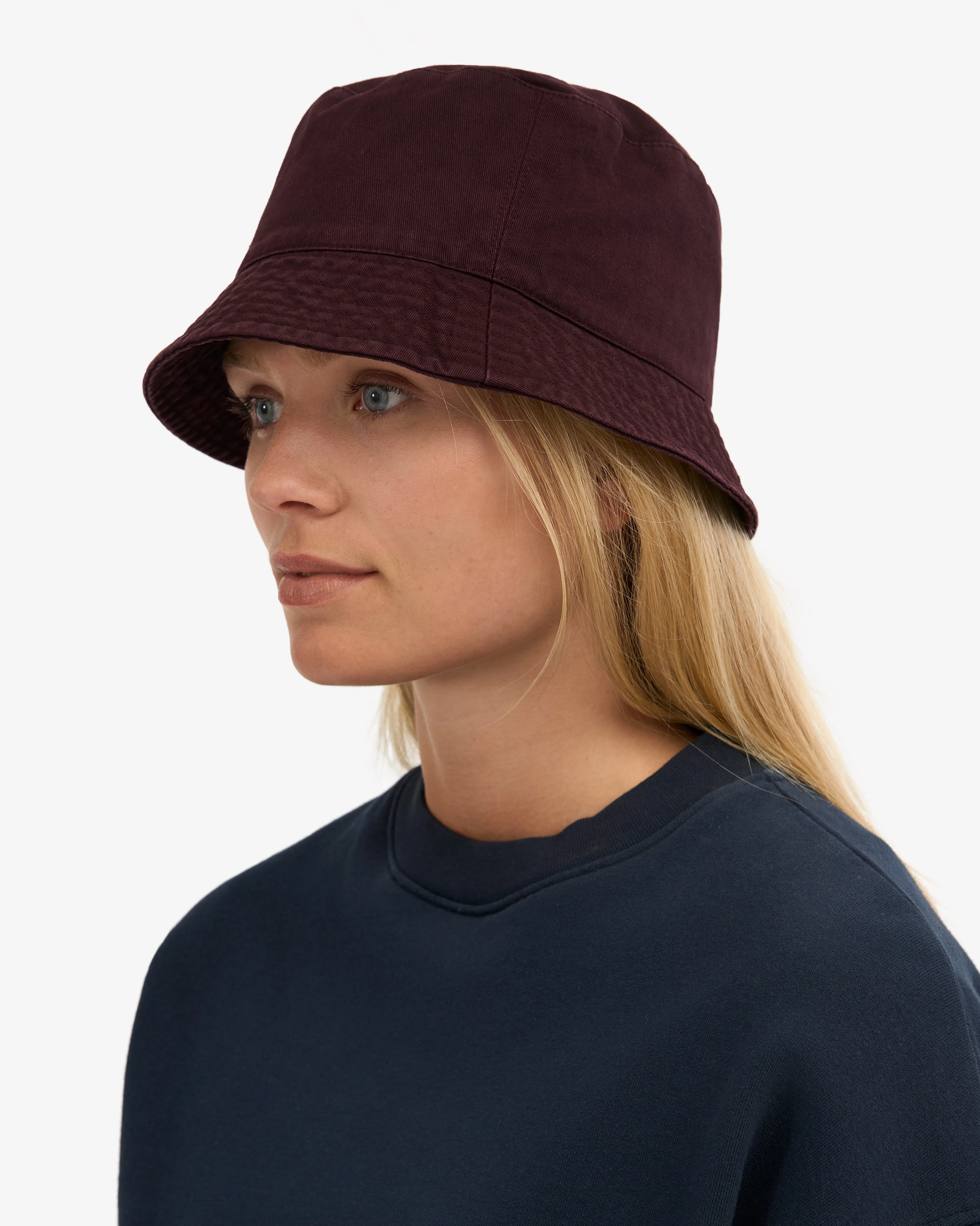 Organic Cotton Bucket Hat - Oxblood Red sold by Colorful Standard product image thumbnail 2