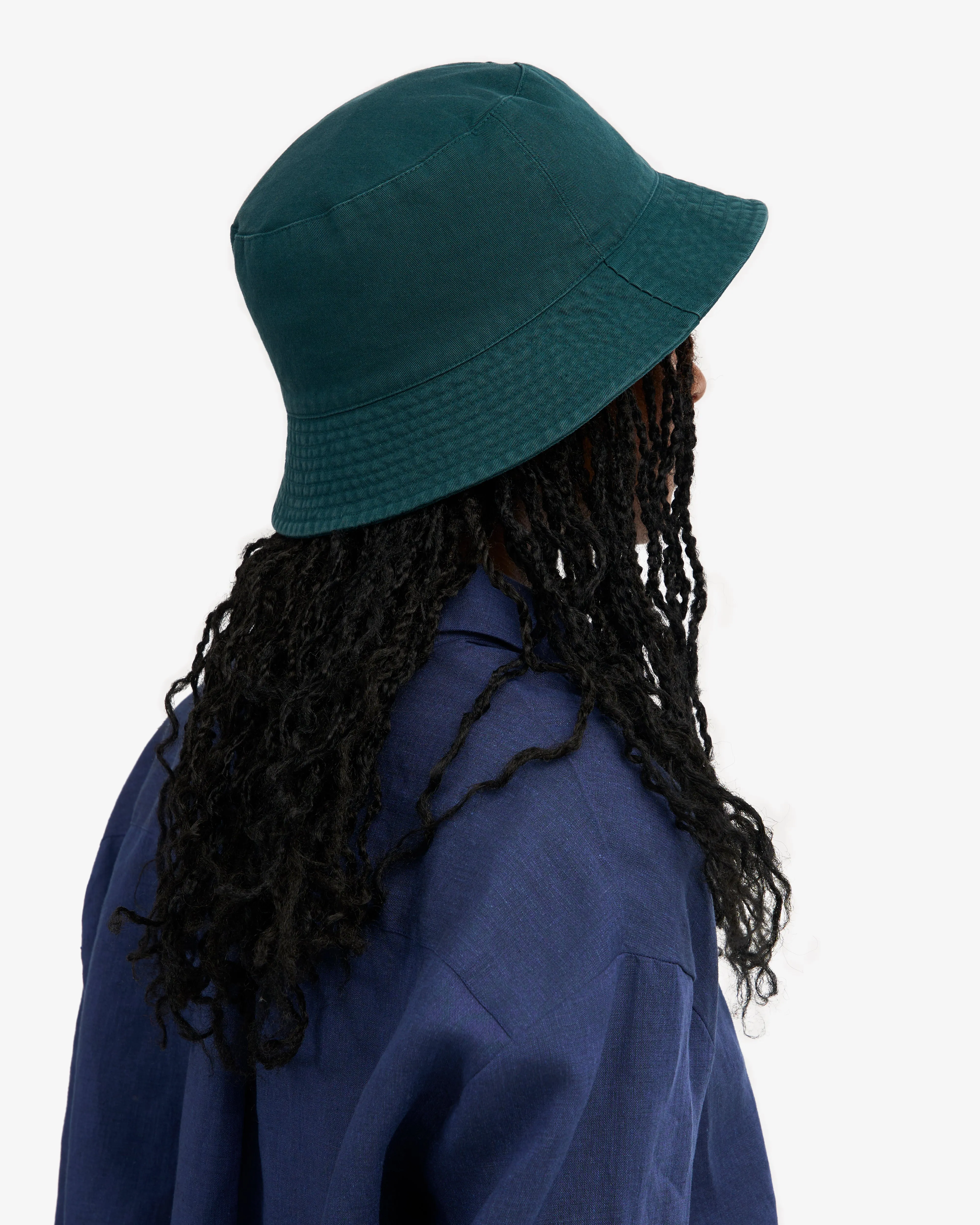 Organic Cotton Bucket Hat - Ocean Green sold by Colorful Standard product image thumbnail 3