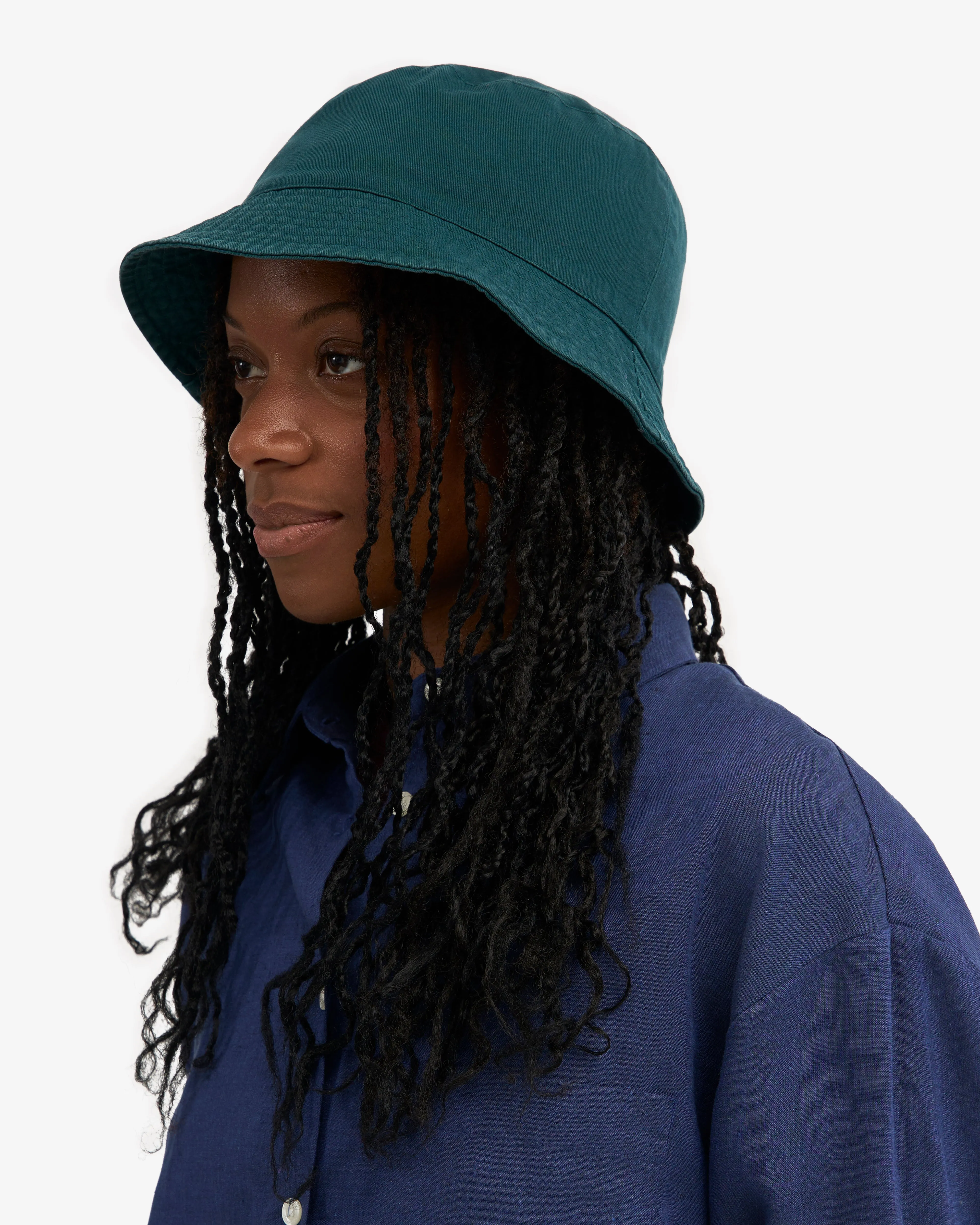 Organic Cotton Bucket Hat - Ocean Green sold by Colorful Standard product image thumbnail 2