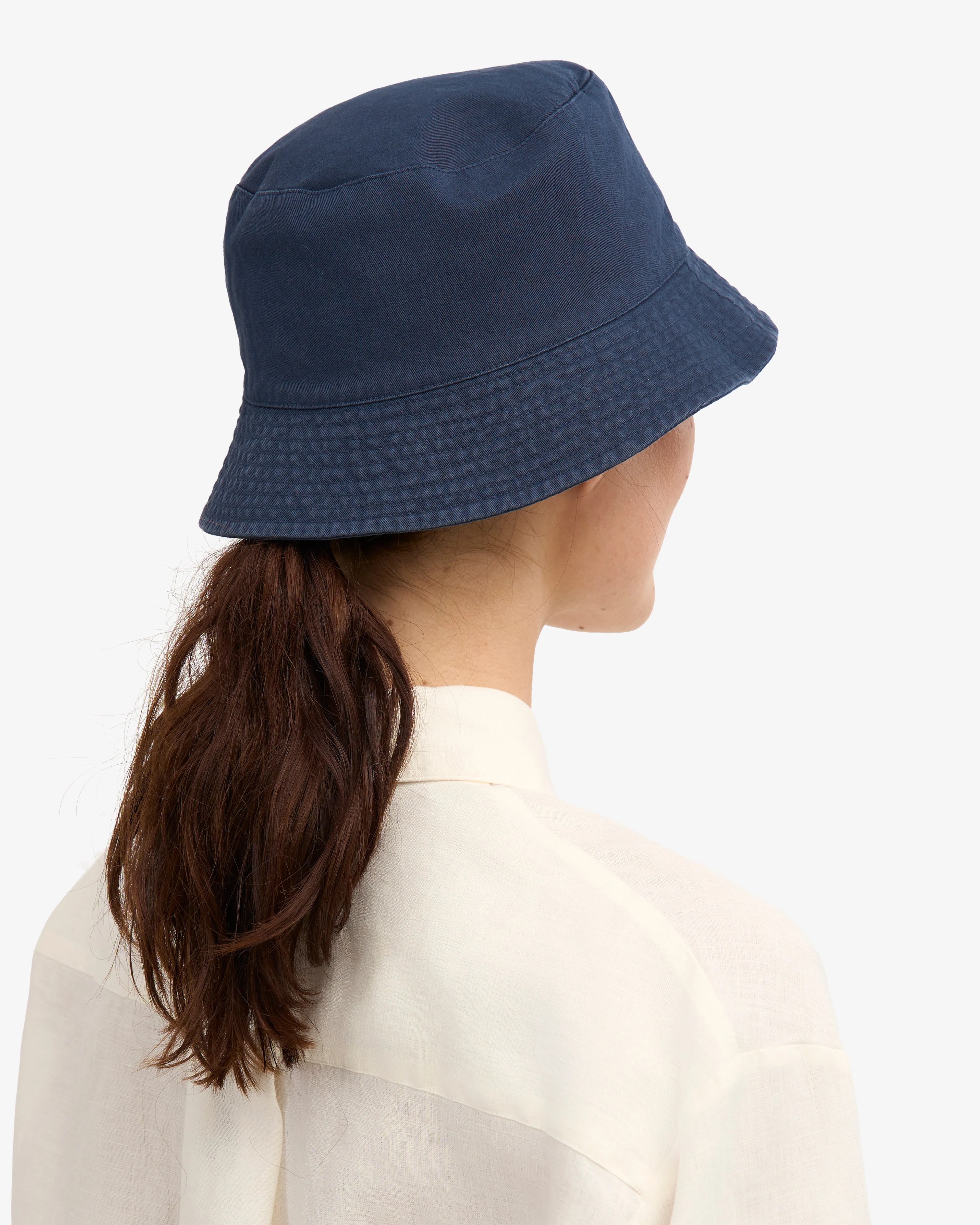 Organic Cotton Bucket Hat - Petrol Blue sold by Colorful Standard product image thumbnail 3