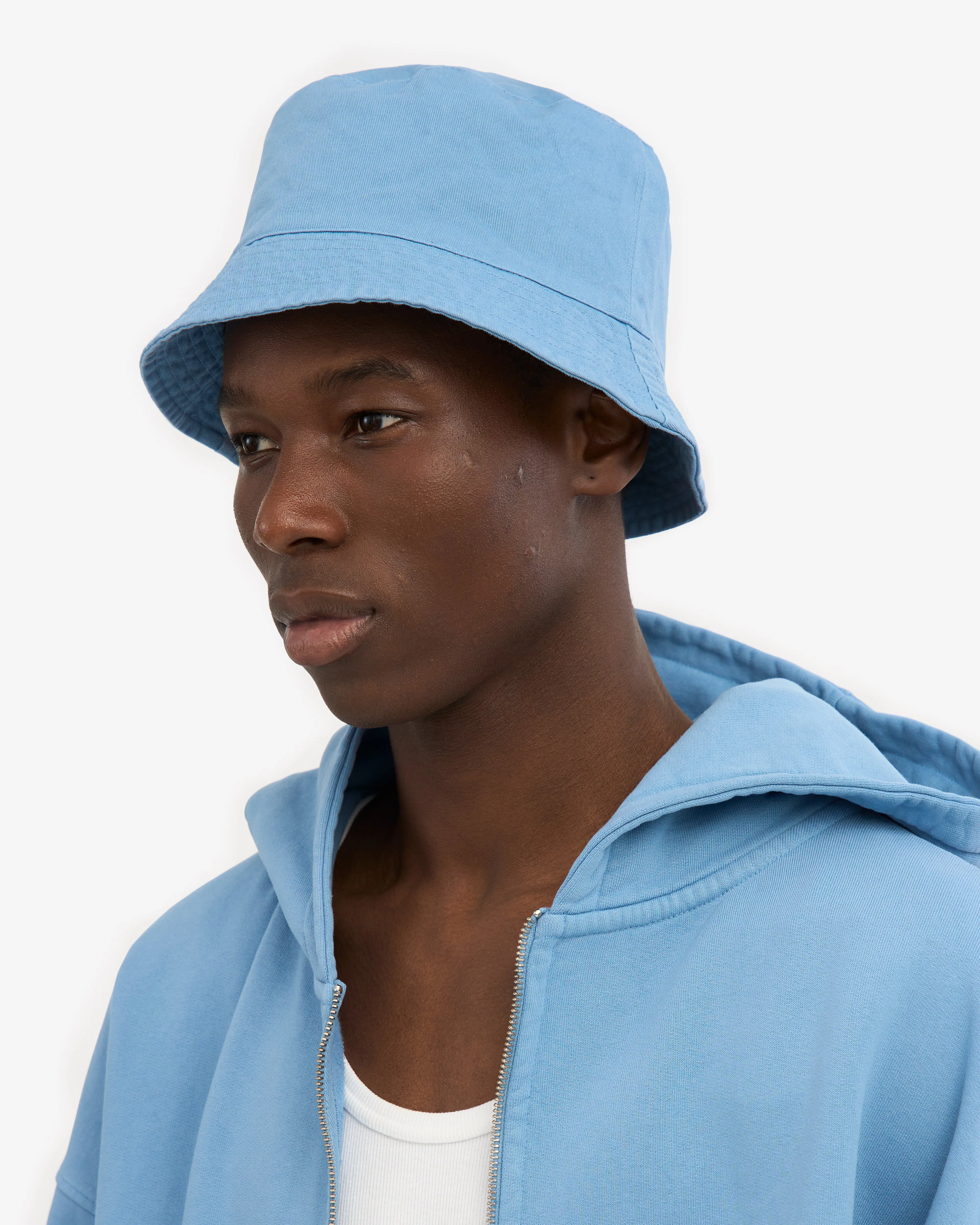 Organic Cotton Bucket Hat - Seaside Blue sold by Colorful Standard product image thumbnail 2