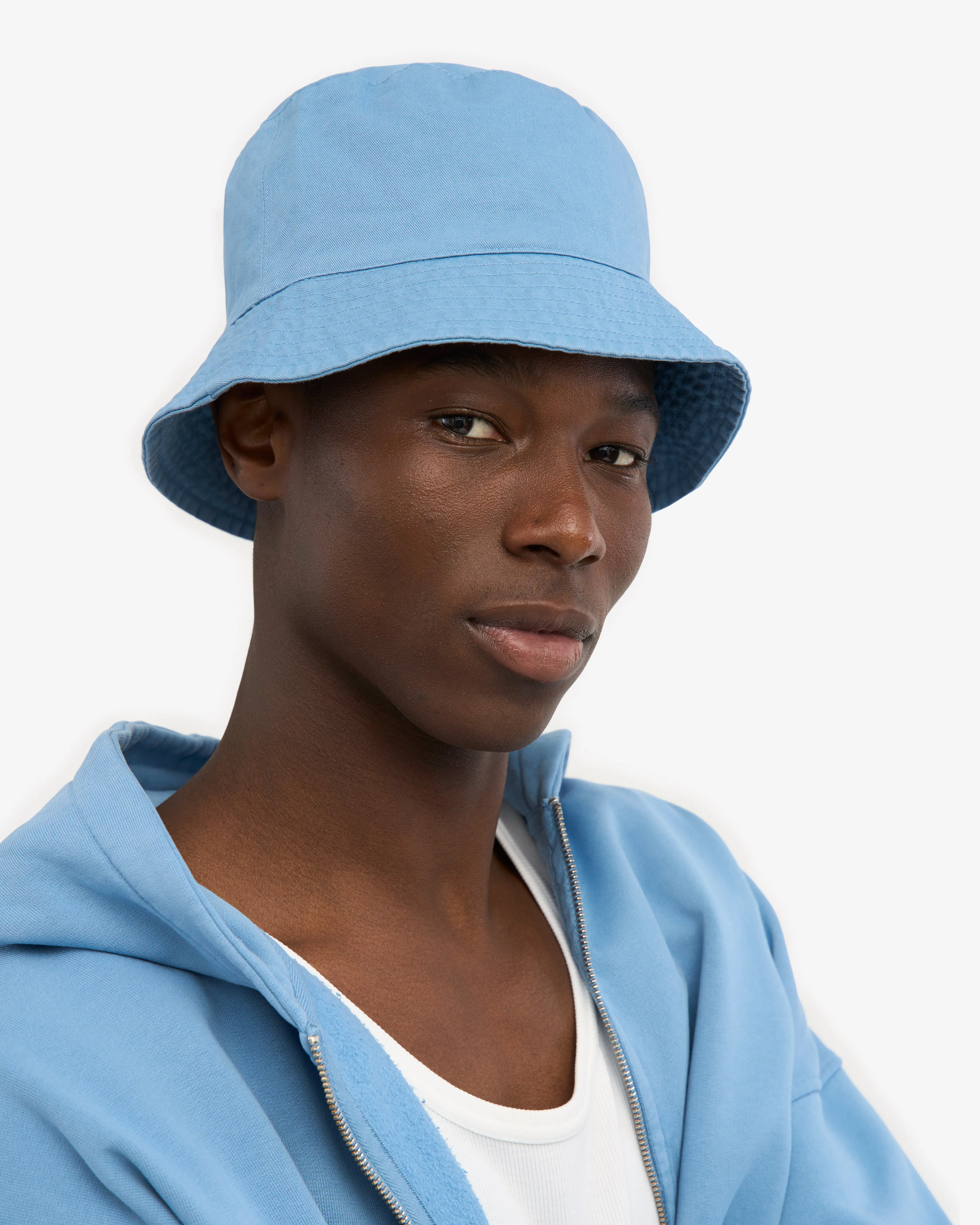 Organic Cotton Bucket Hat - Seaside Blue sold by Colorful Standard product image thumbnail 4