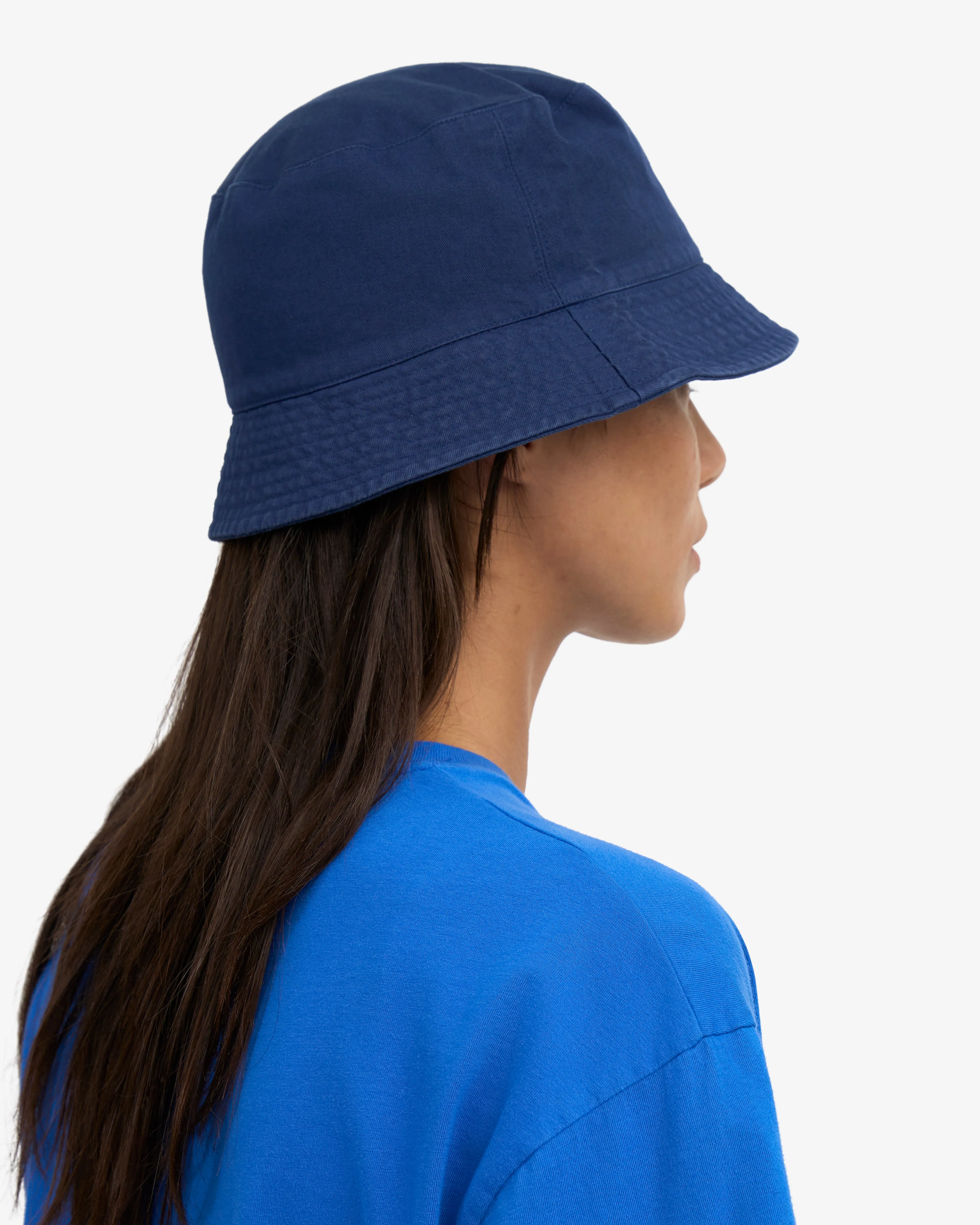 Organic Cotton Bucket Hat - Marine Blue sold by Colorful Standard product image thumbnail 3