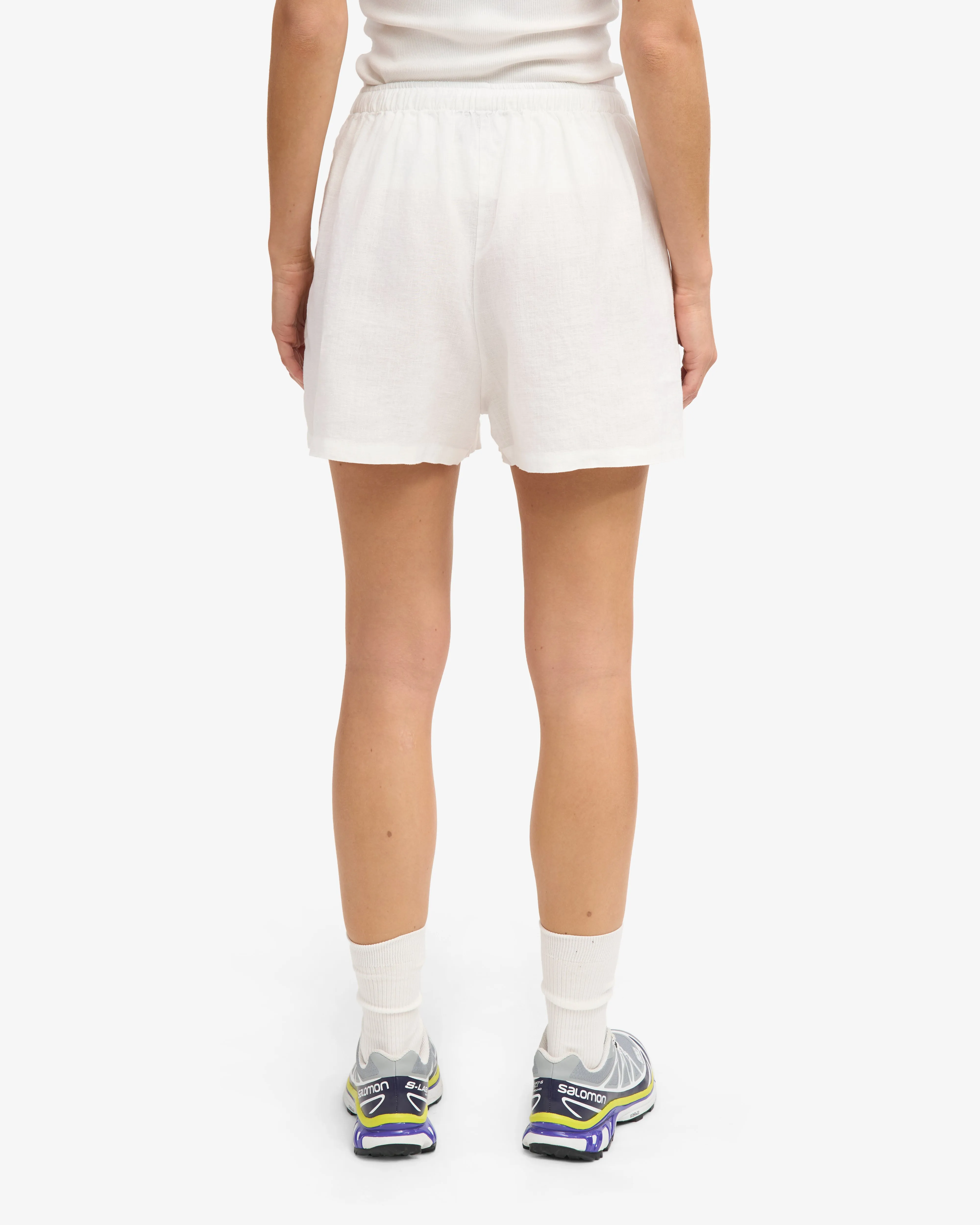 Linen Shorts - Optical White sold by Colorful Standard product image thumbnail 5