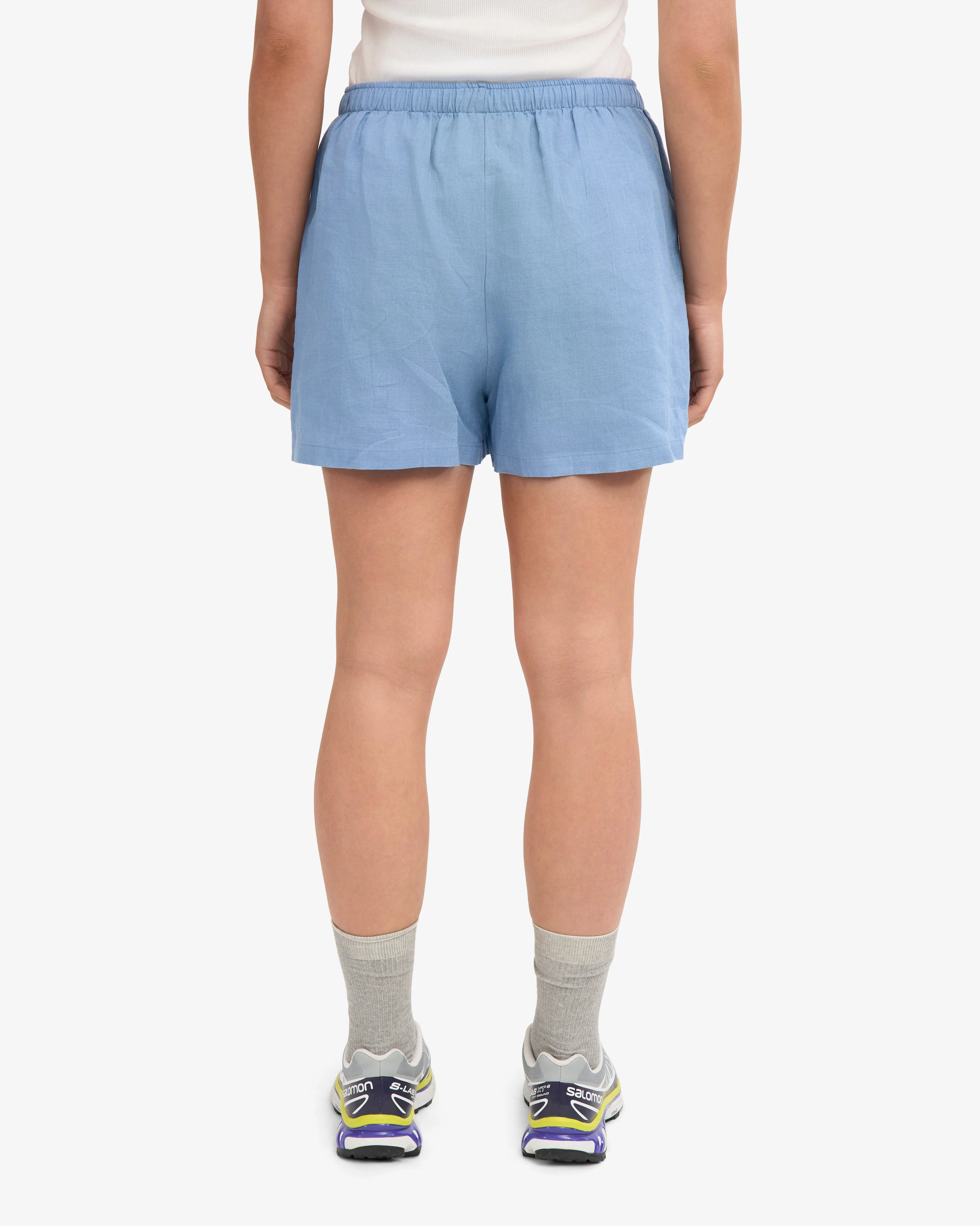 Linen Shorts - Seaside Blue sold by Colorful Standard product image thumbnail 5