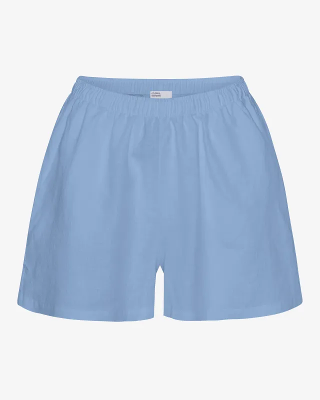 Linen Shorts - Seaside Blue sold by Colorful Standard