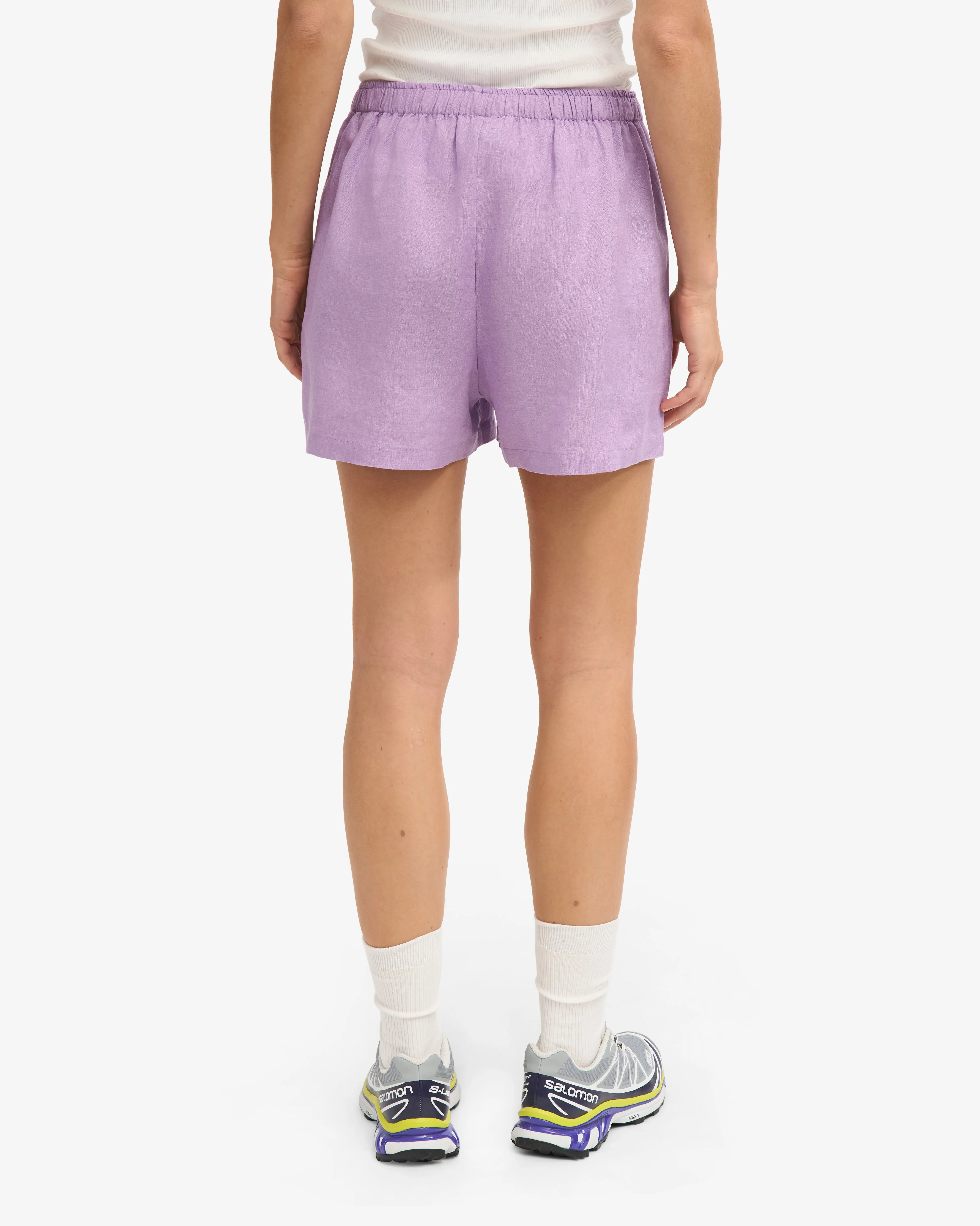 Linen Shorts - Soft Lavender sold by Colorful Standard product image thumbnail 5