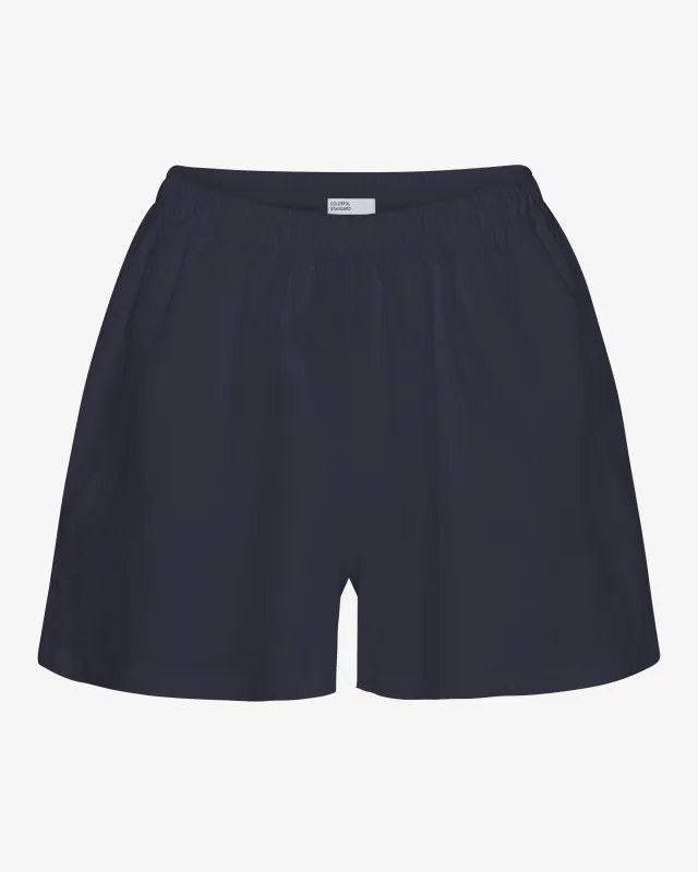 Linen Shorts - Navy Blue sold by Colorful Standard