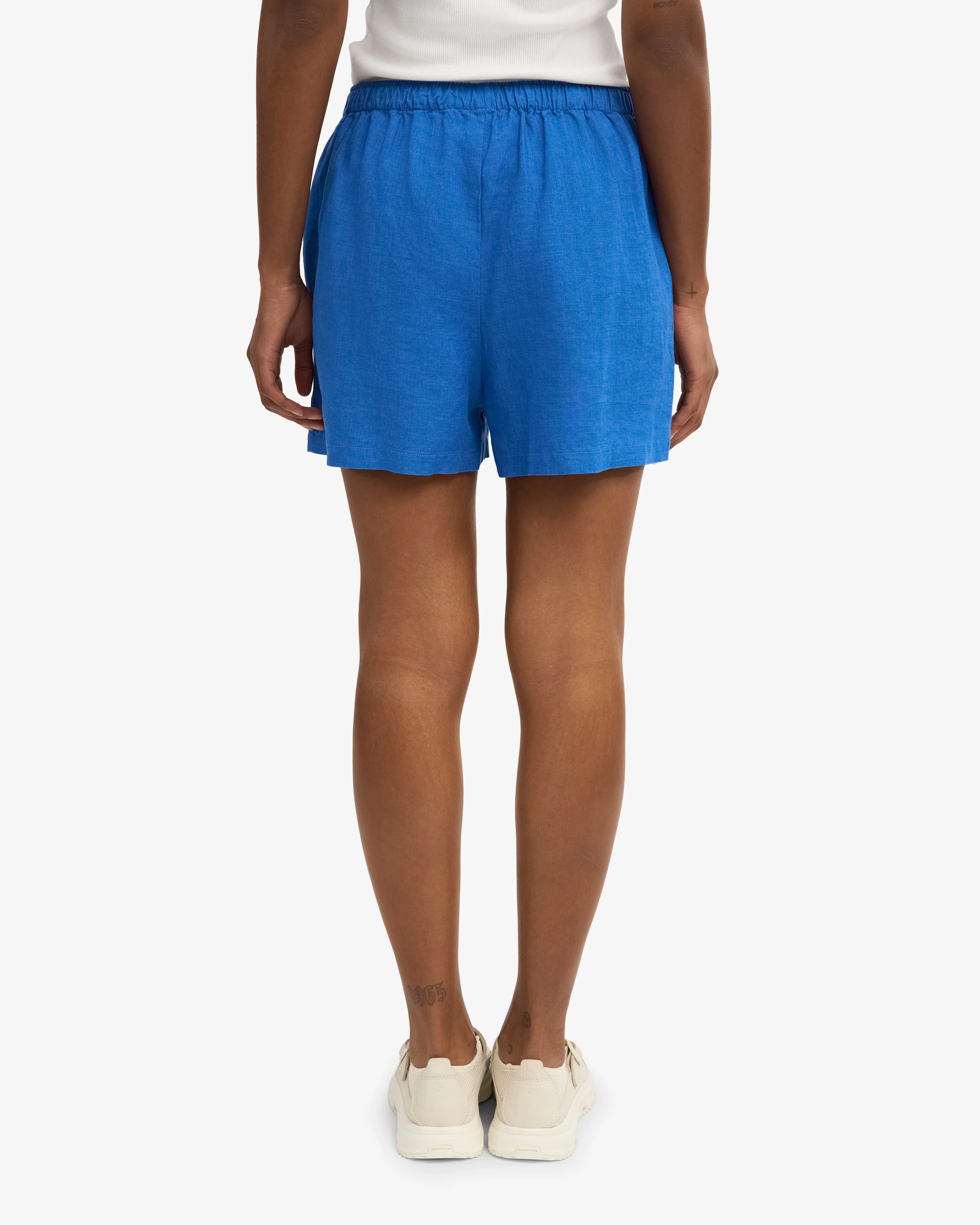 Linen Shorts - Pacific Blue sold by Colorful Standard product image thumbnail 5