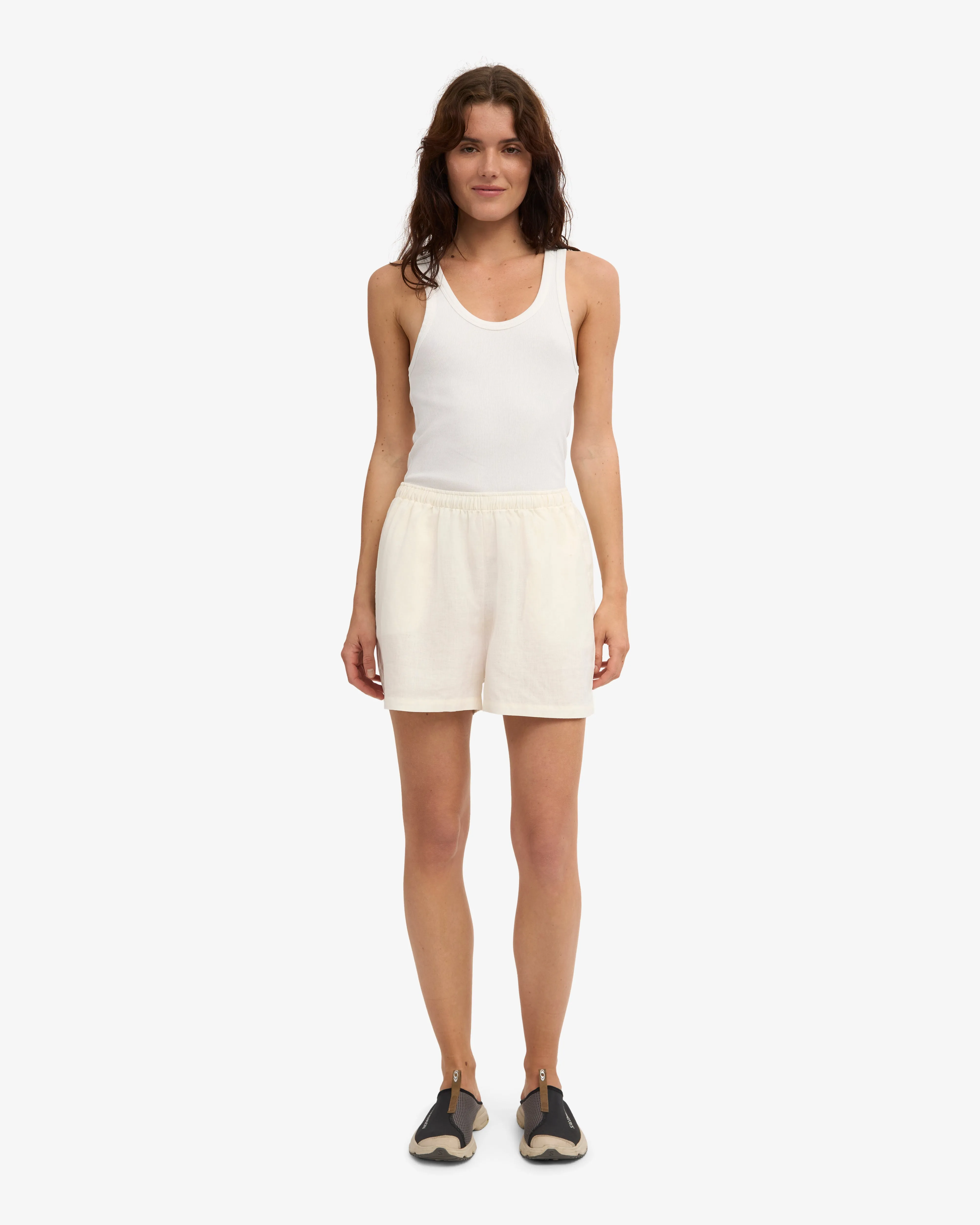 Linen Shorts - Ivory White sold by Colorful Standard product image thumbnail 2