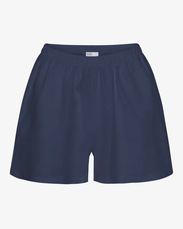 Linen Shorts - Marine Blue sold by Colorful Standard