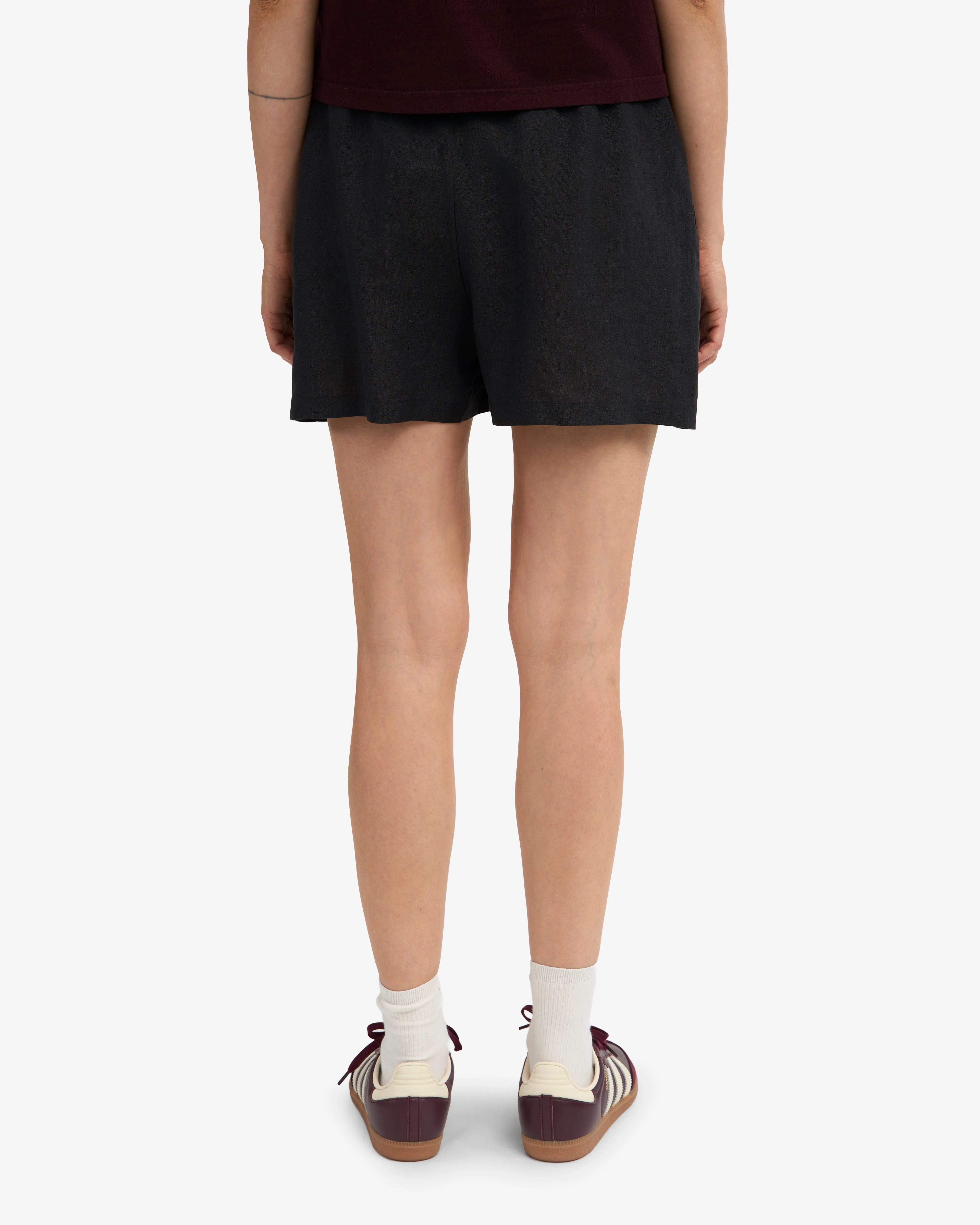 Linen Shorts - Deep Black sold by Colorful Standard product image thumbnail 5