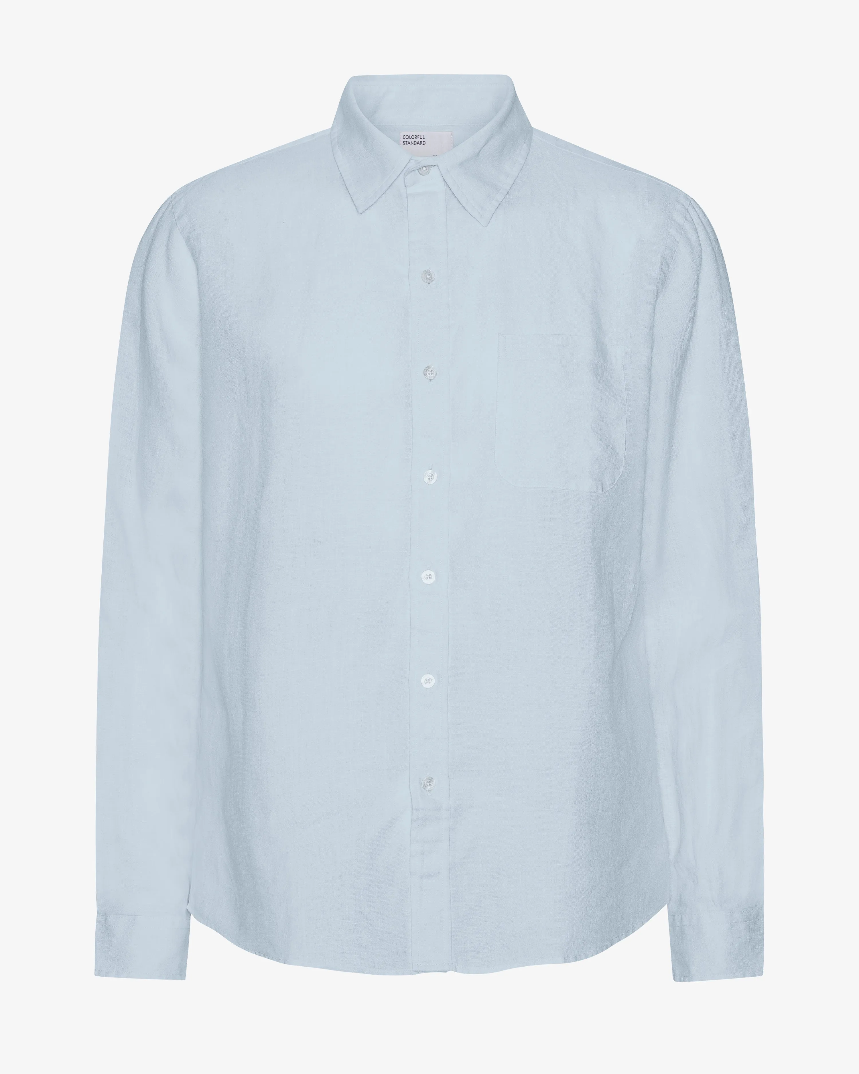 Linen Shirt - Polar Blue sold by Colorful Standard