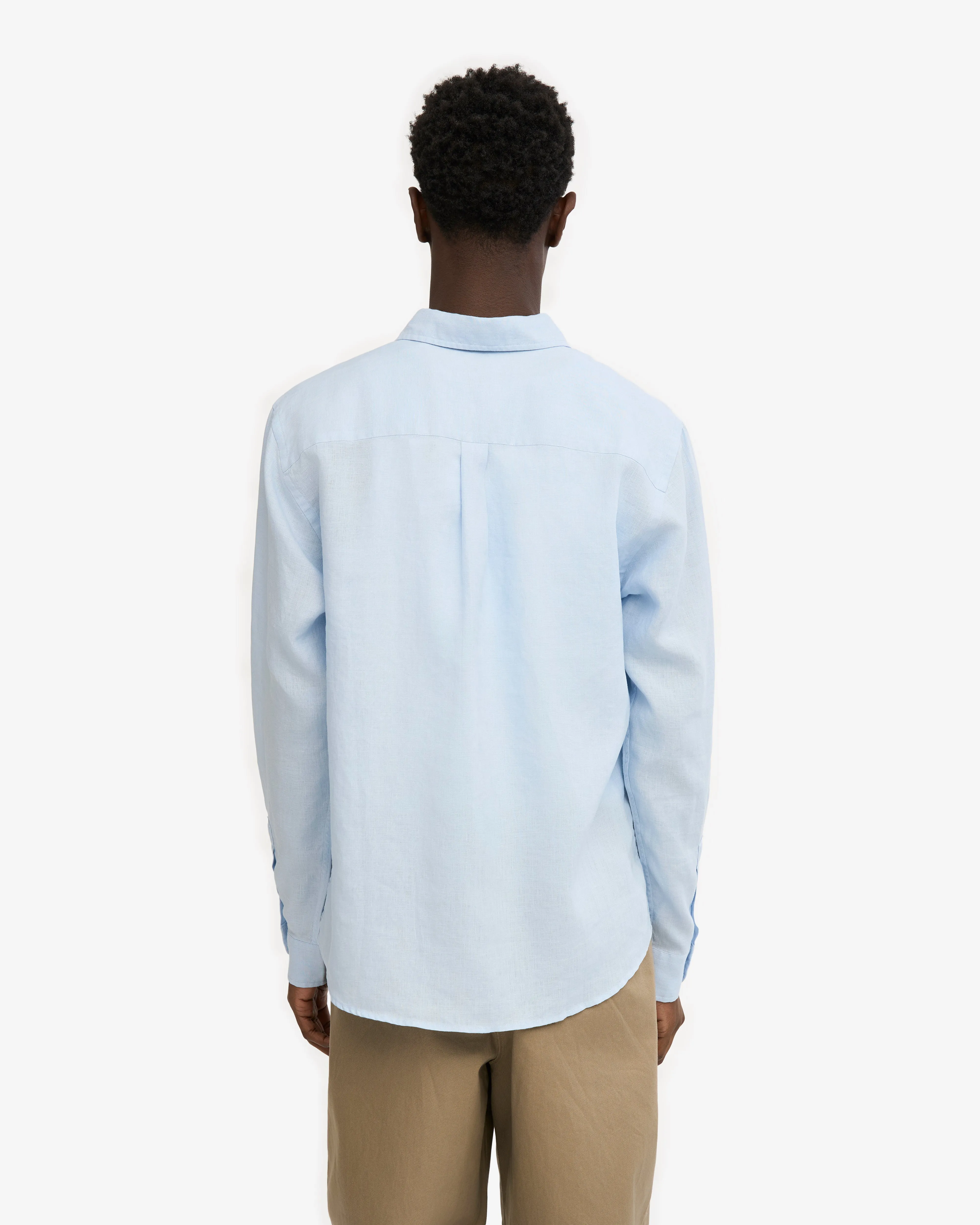 Linen Shirt - Polar Blue sold by Colorful Standard product image thumbnail 4