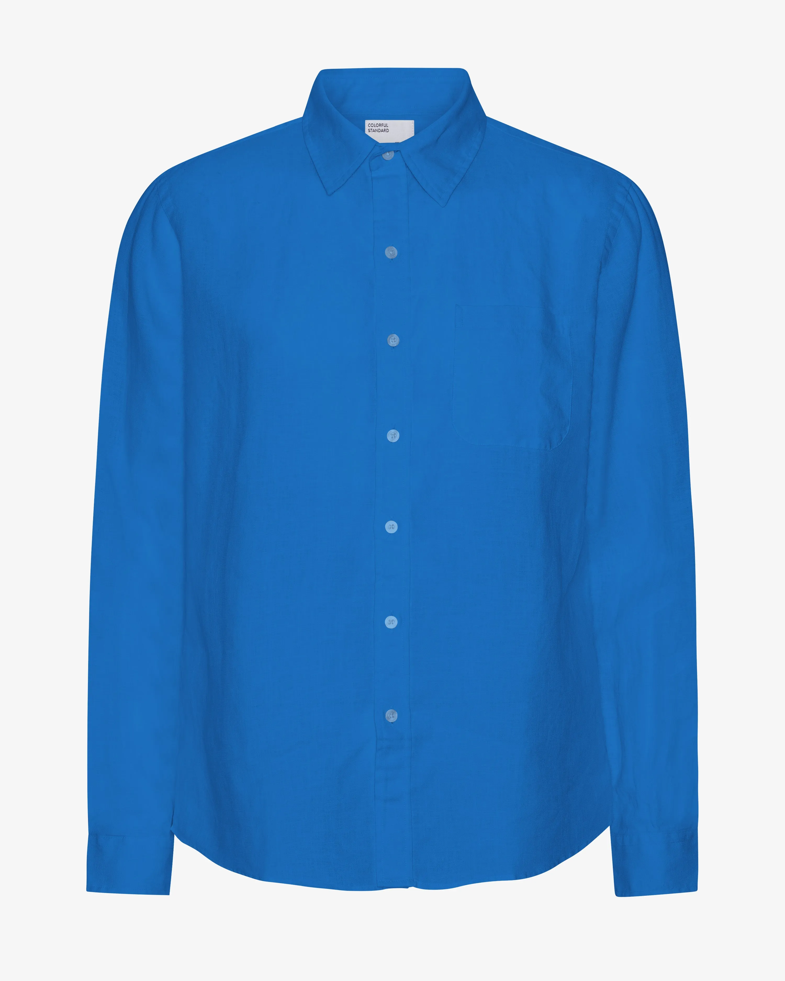 Linen Shirt - Pacific Blue sold by Colorful Standard
