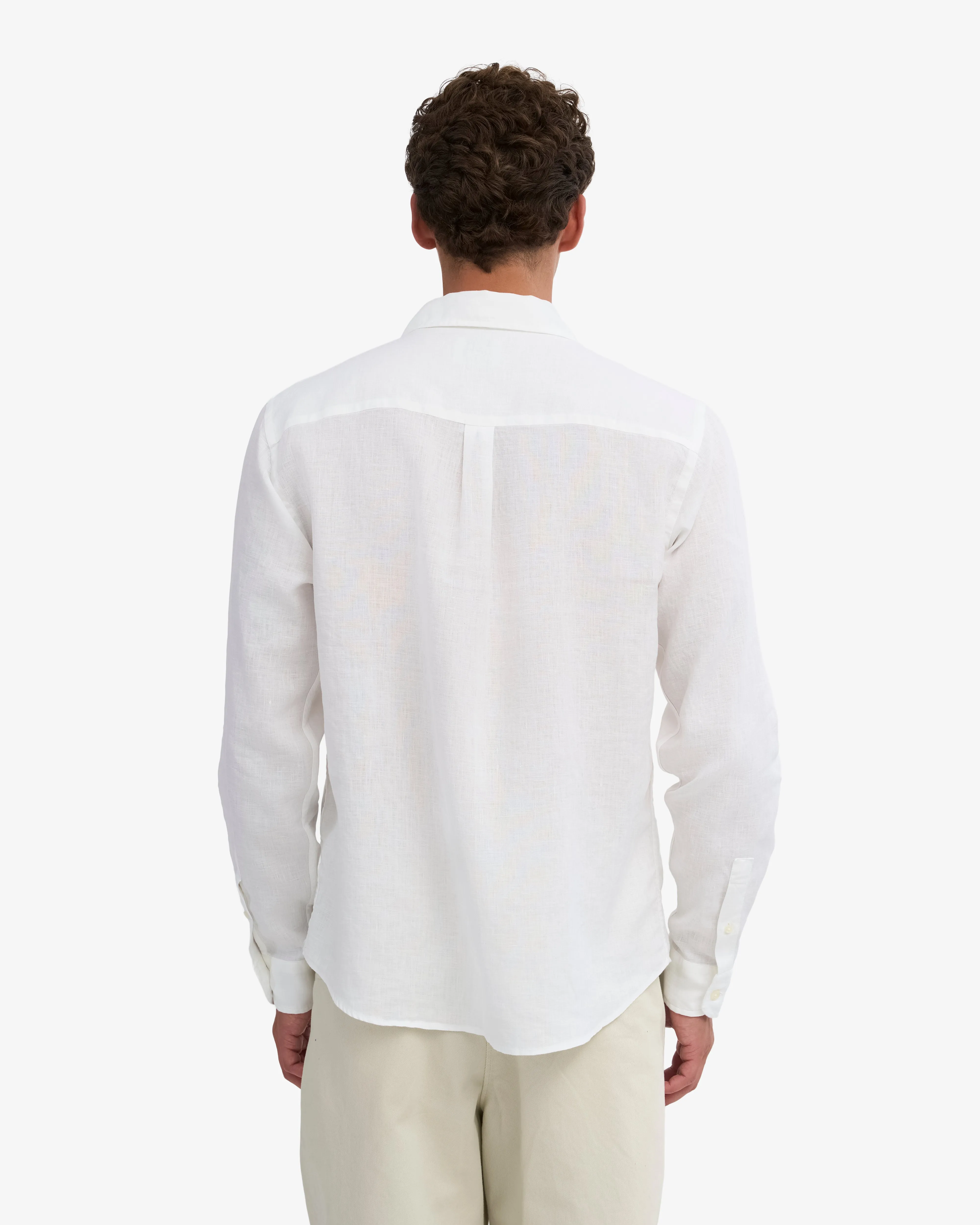 Linen Shirt - Optical White sold by Colorful Standard product image thumbnail 4