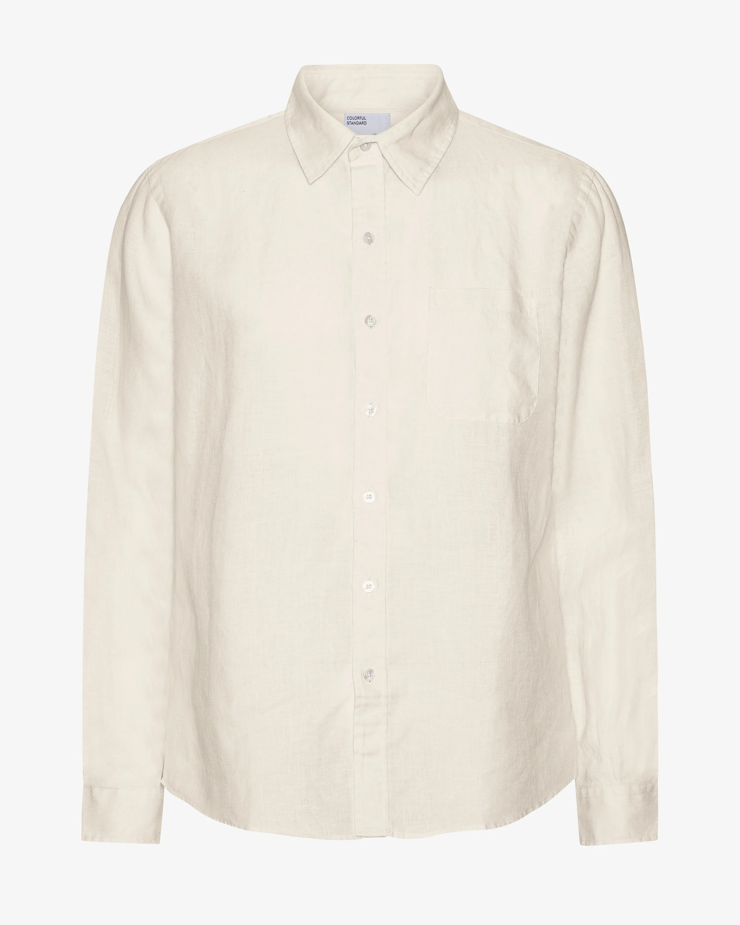 Linen Shirt - Ivory White sold by Colorful Standard