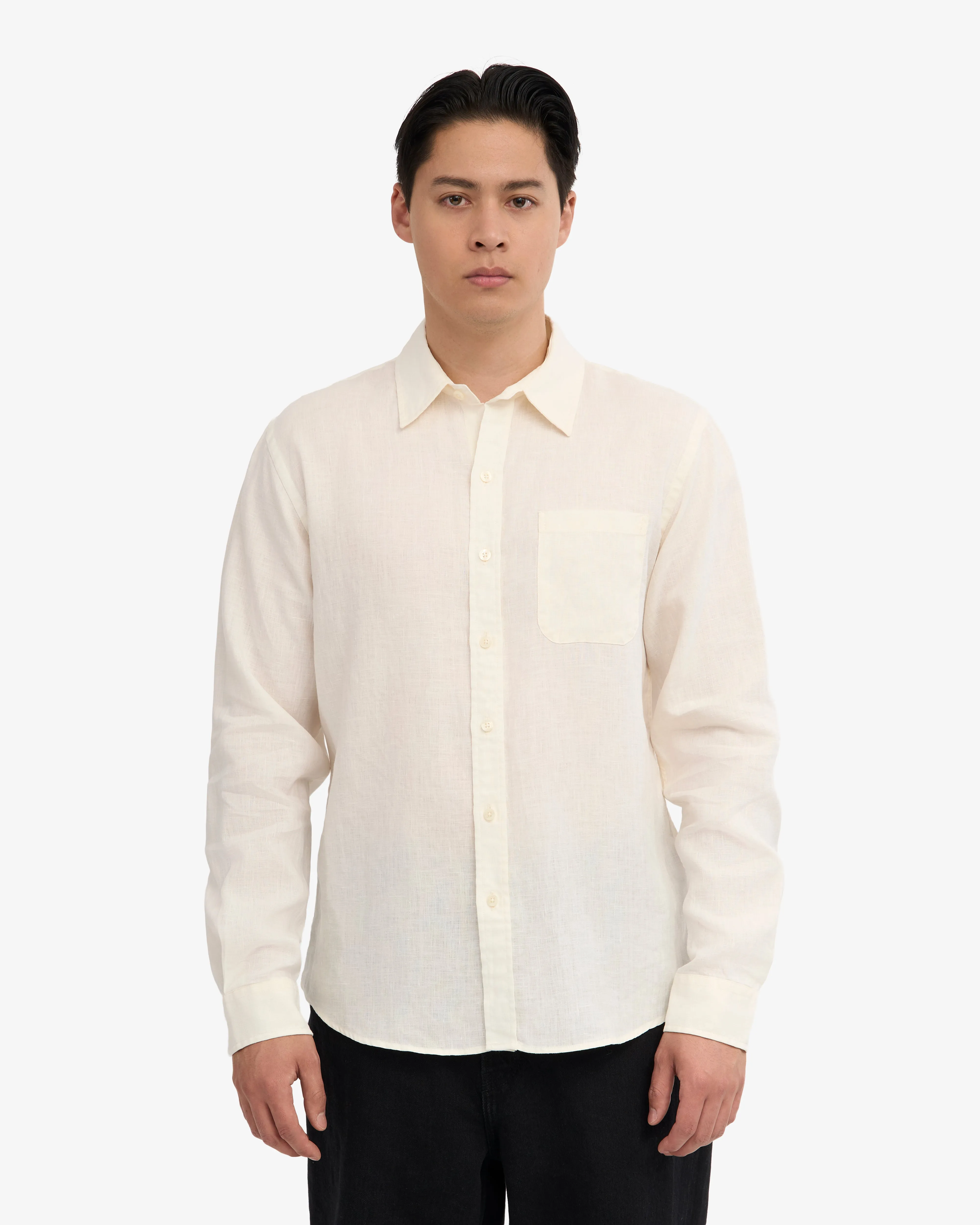 Linen Shirt - Ivory White sold by Colorful Standard product image thumbnail 2