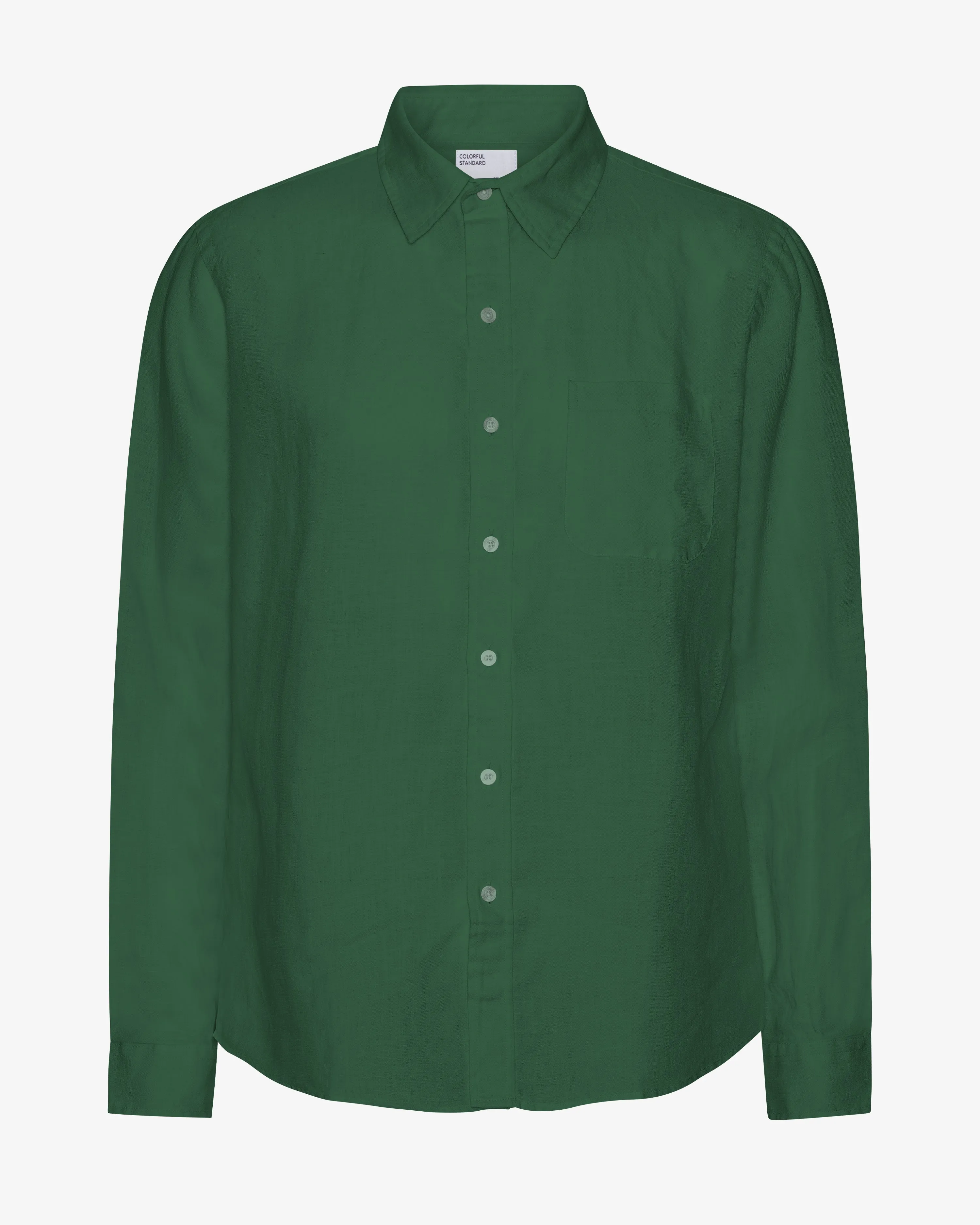 Linen Shirt - Emerald Green sold by Colorful Standard
