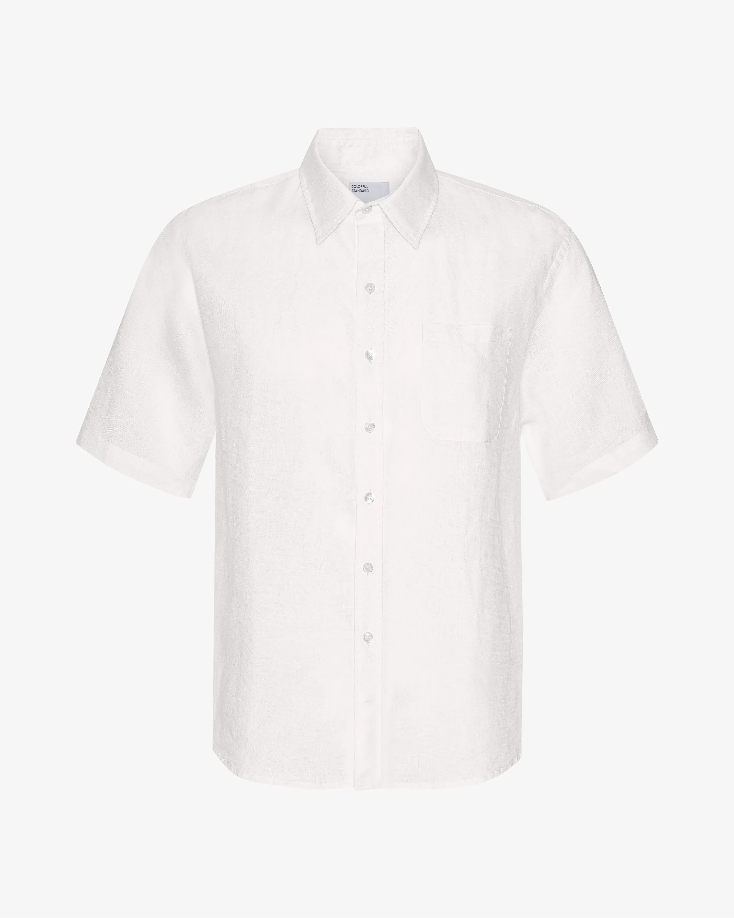 Linen SS Shirt - Optical White sold by Colorful Standard