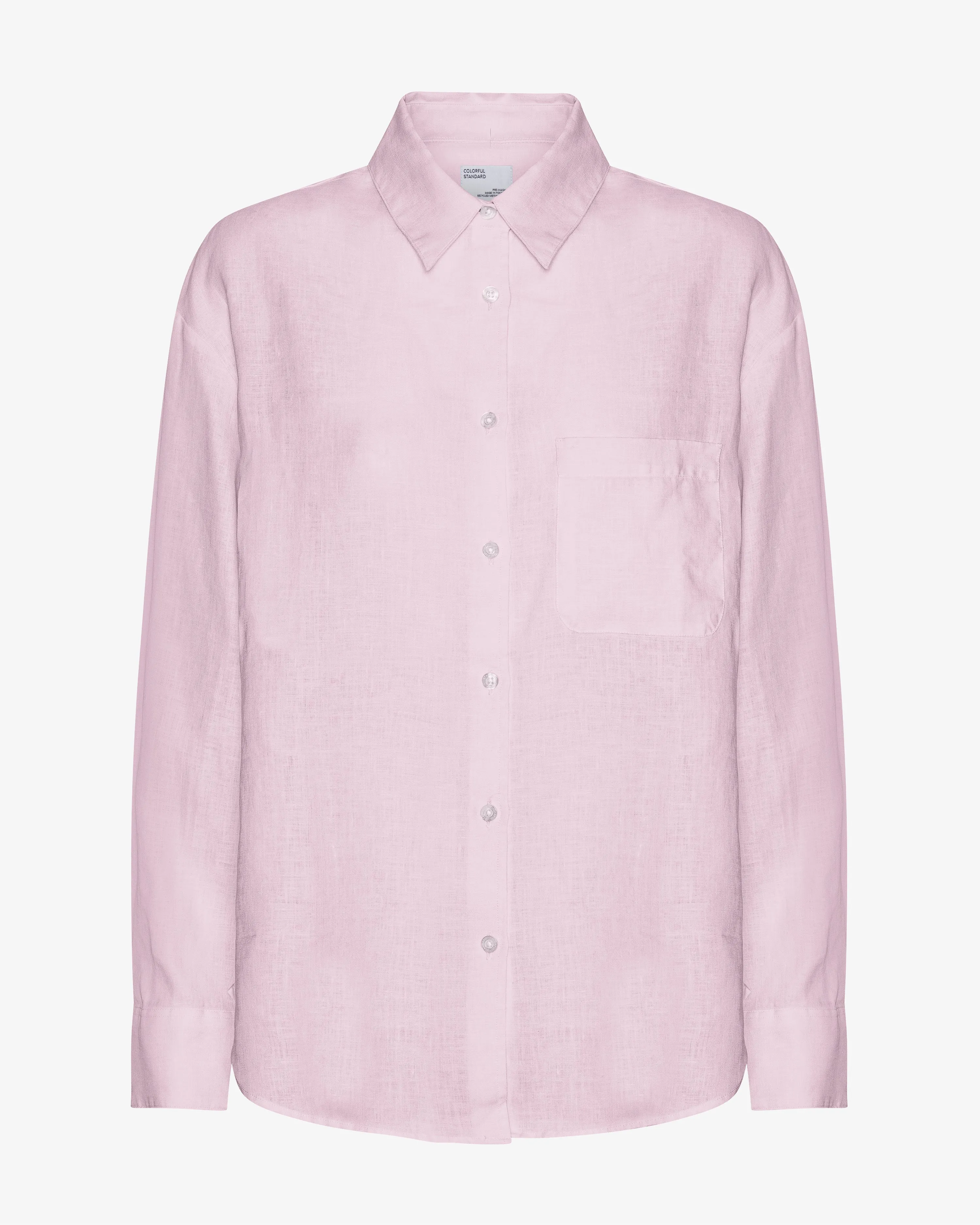 Linen Oversized Shirt - Cherry Blossom sold by Colorful Standard