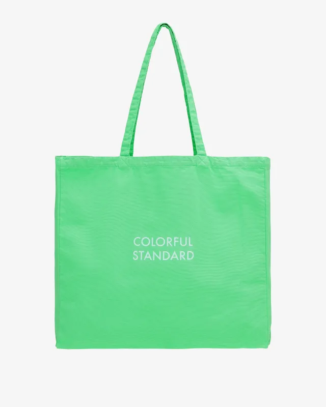 Organic Cotton Tote Bag - Spring Green sold by Colorful Standard