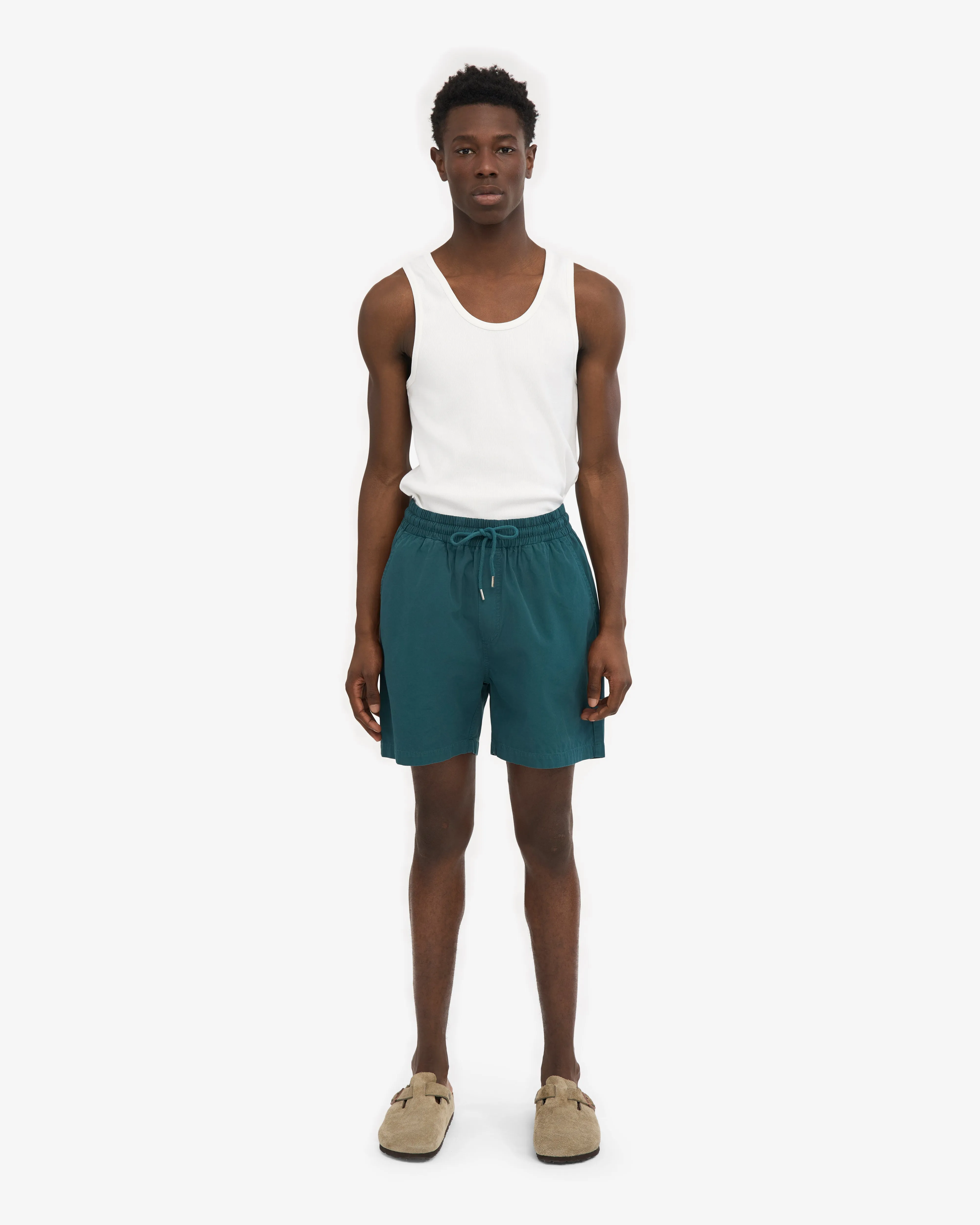Organic Twill Shorts - Ocean Green sold by Colorful Standard product image thumbnail 2
