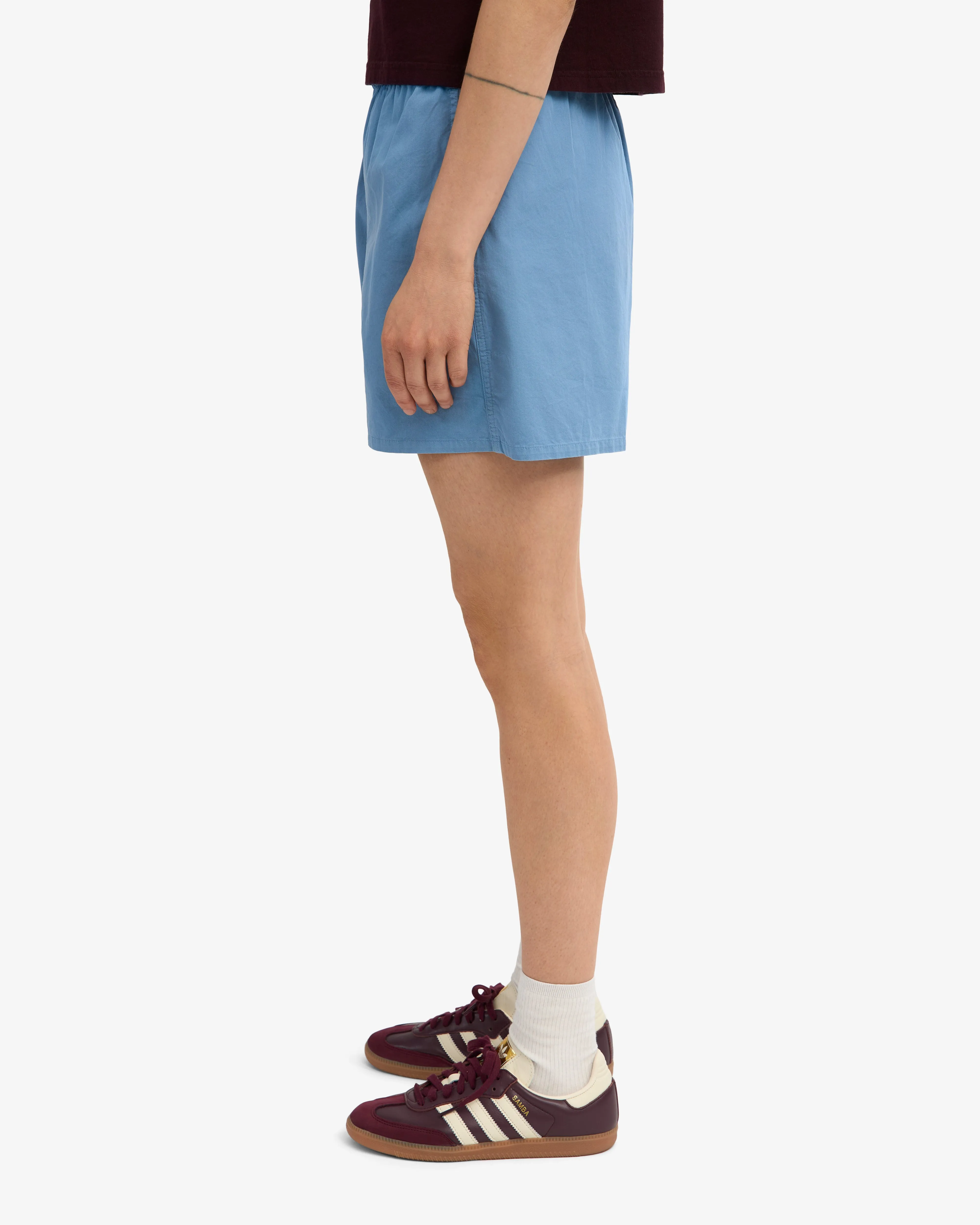 Women Organic Twill Shorts - Seaside Blue sold by Colorful Standard product image thumbnail 4