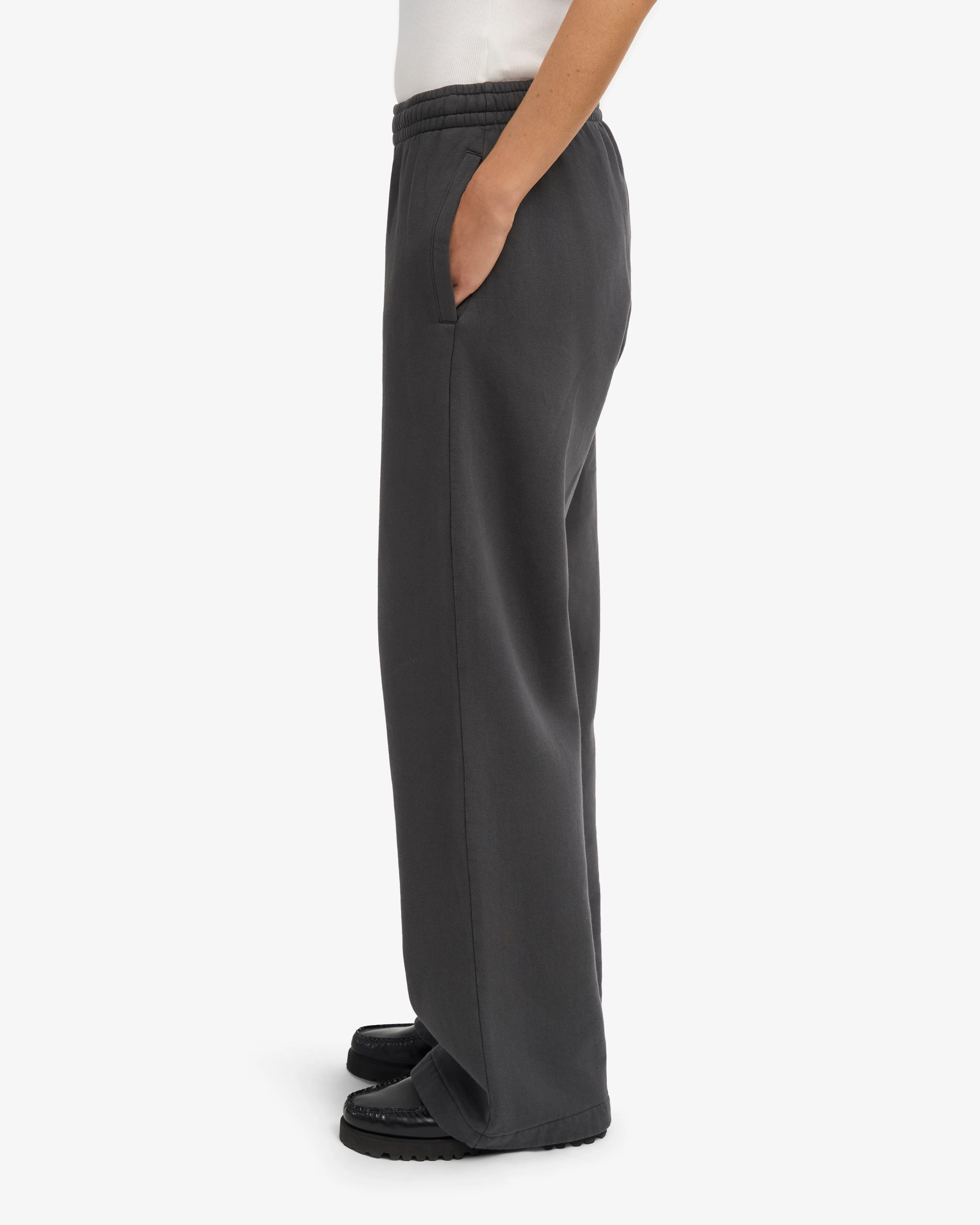 Organic Straight Leg Sweatpants - Lava Grey sold by Colorful Standard product image thumbnail 4