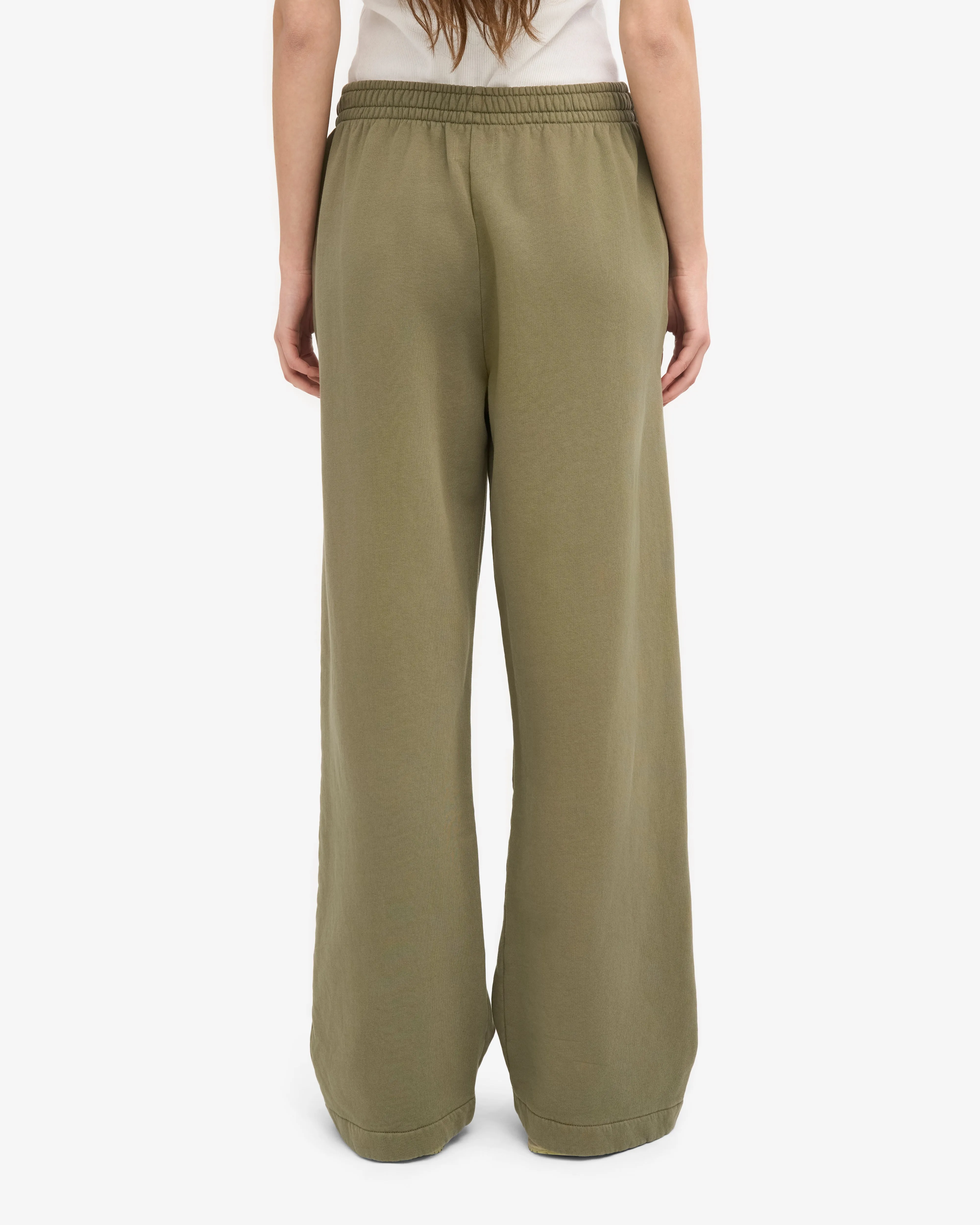 Organic Straight Leg Sweatpants - Dusty Olive sold by Colorful Standard product image thumbnail 5