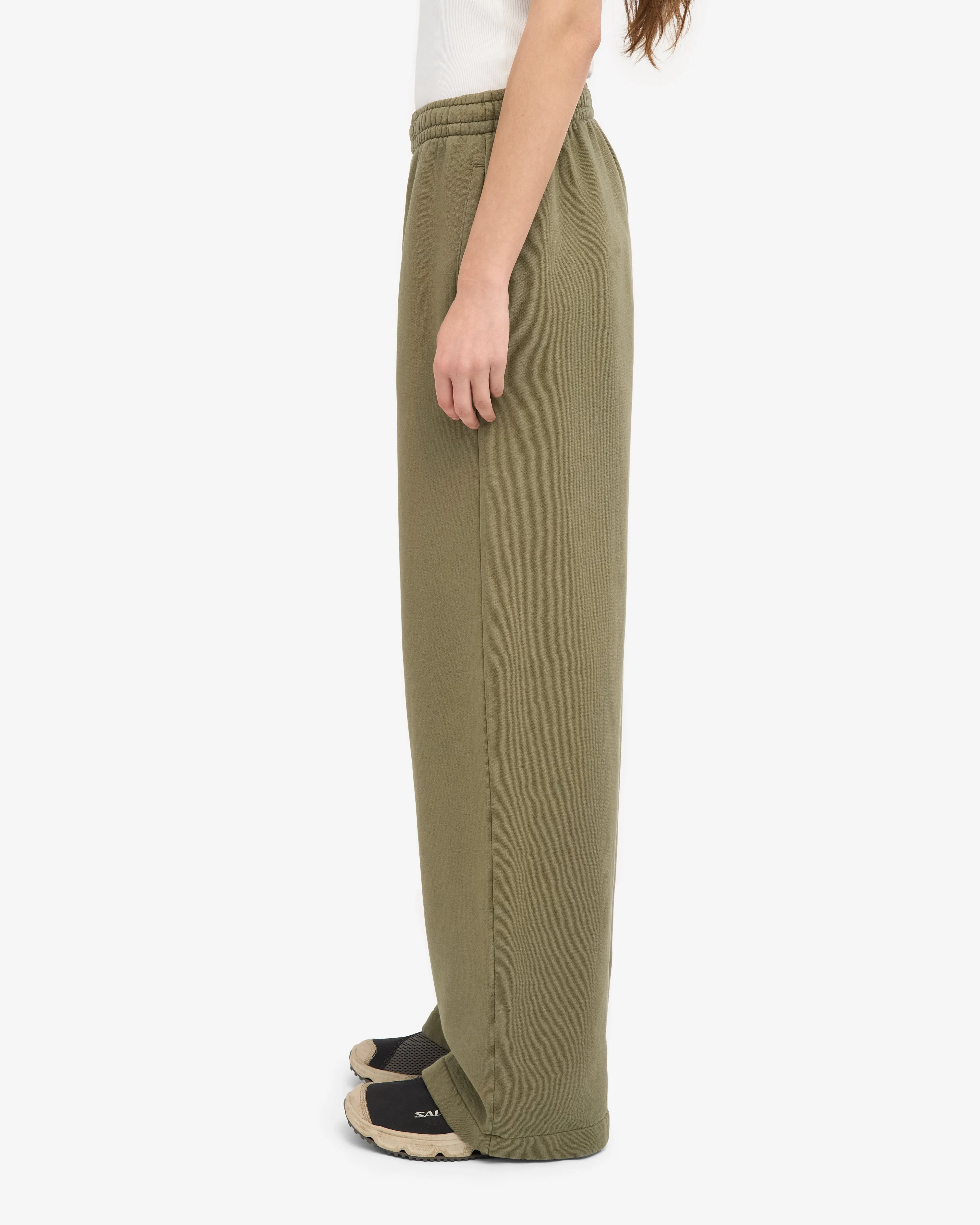 Organic Straight Leg Sweatpants - Dusty Olive sold by Colorful Standard product image thumbnail 4