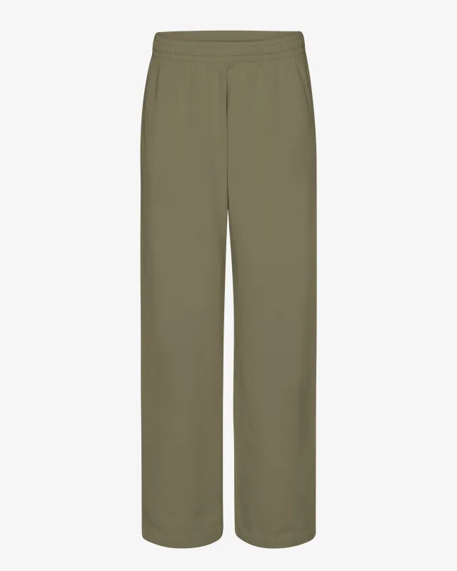 Organic Straight Leg Sweatpants - Dusty Olive sold by Colorful Standard