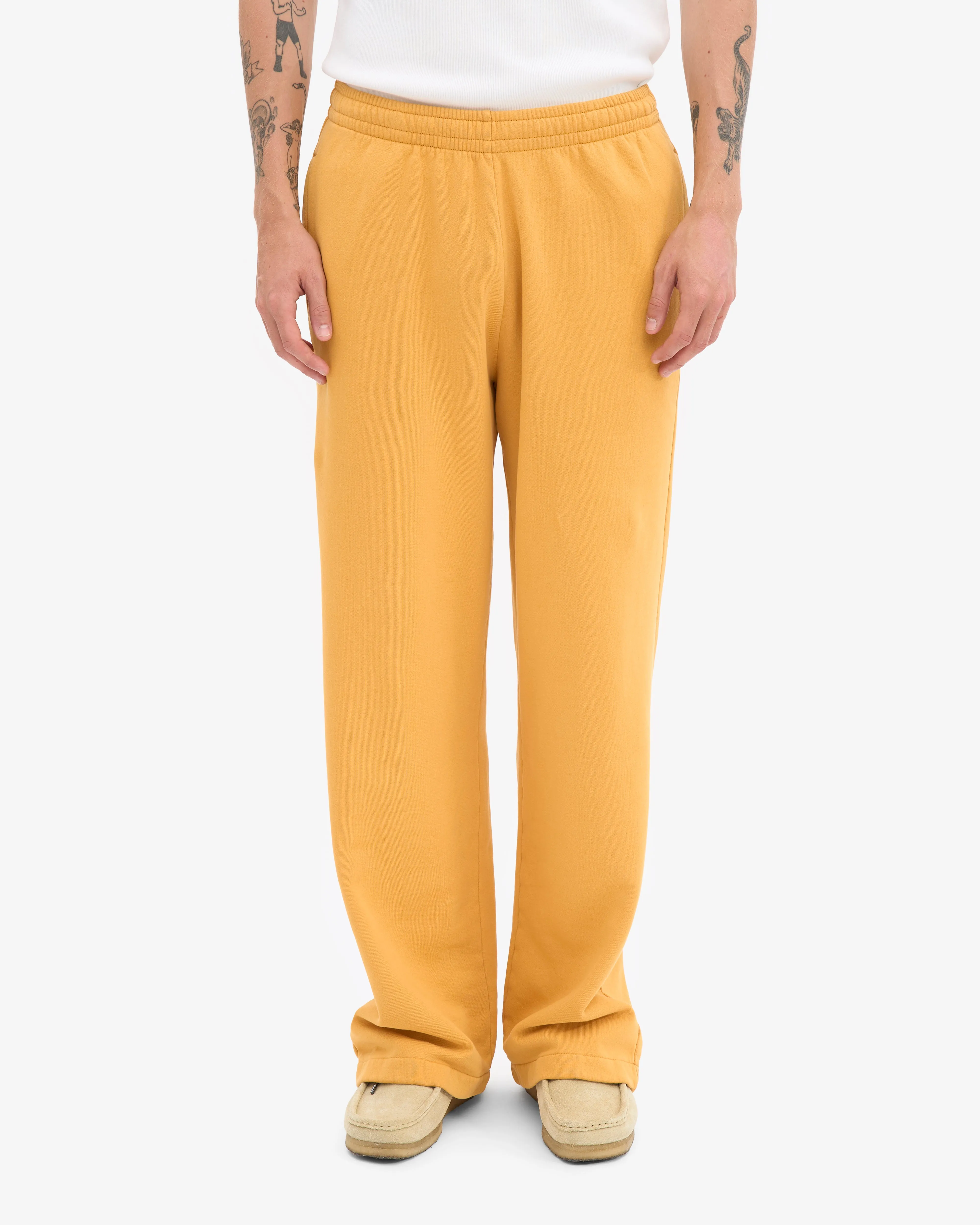 Organic Straight Leg Sweatpants - Burned Yellow sold by Colorful Standard product image thumbnail 3