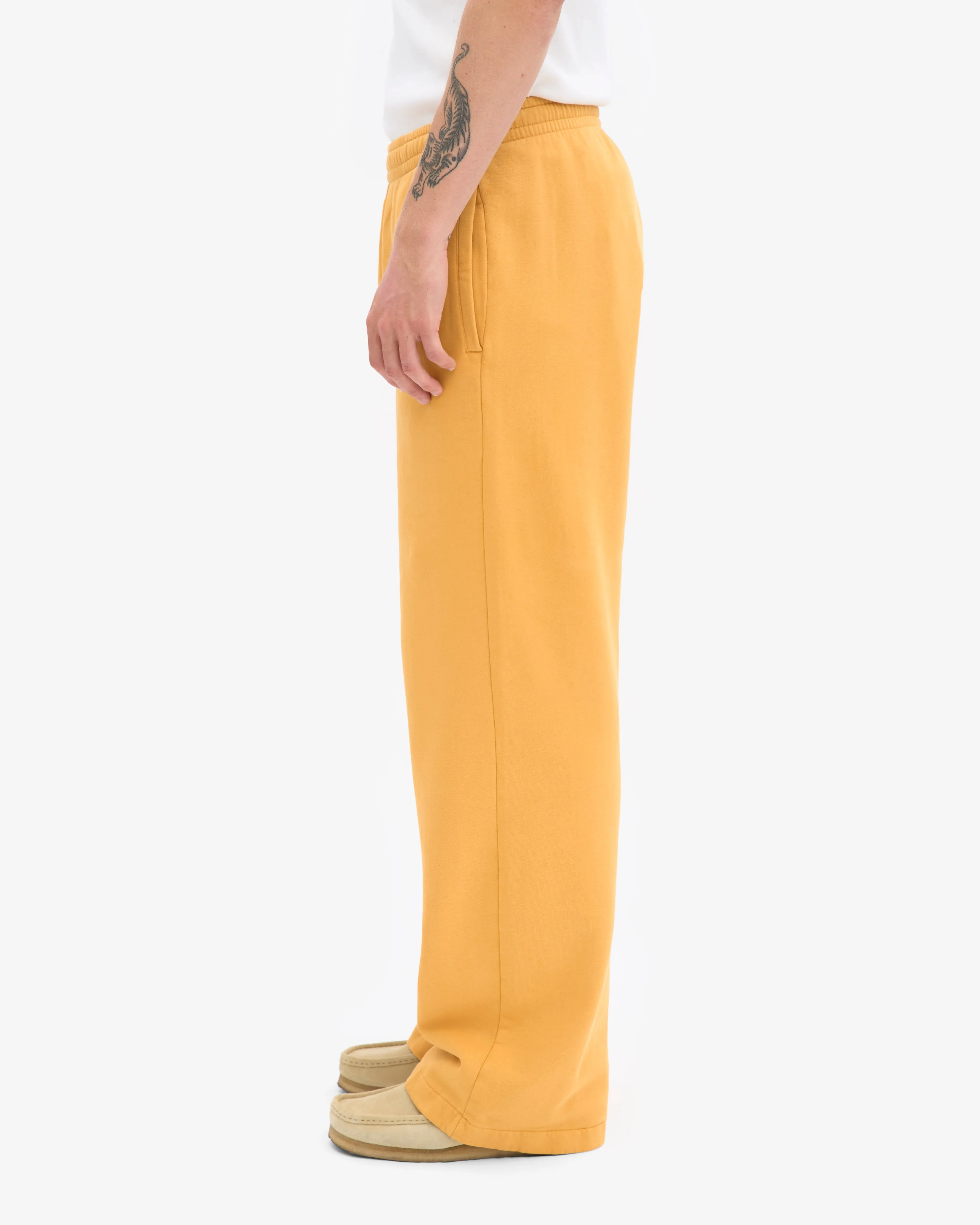 Organic Straight Leg Sweatpants - Burned Yellow sold by Colorful Standard product image thumbnail 4