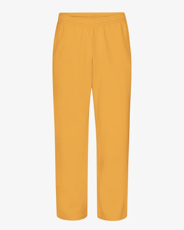Organic Straight Leg Sweatpants - Burned Yellow sold by Colorful Standard