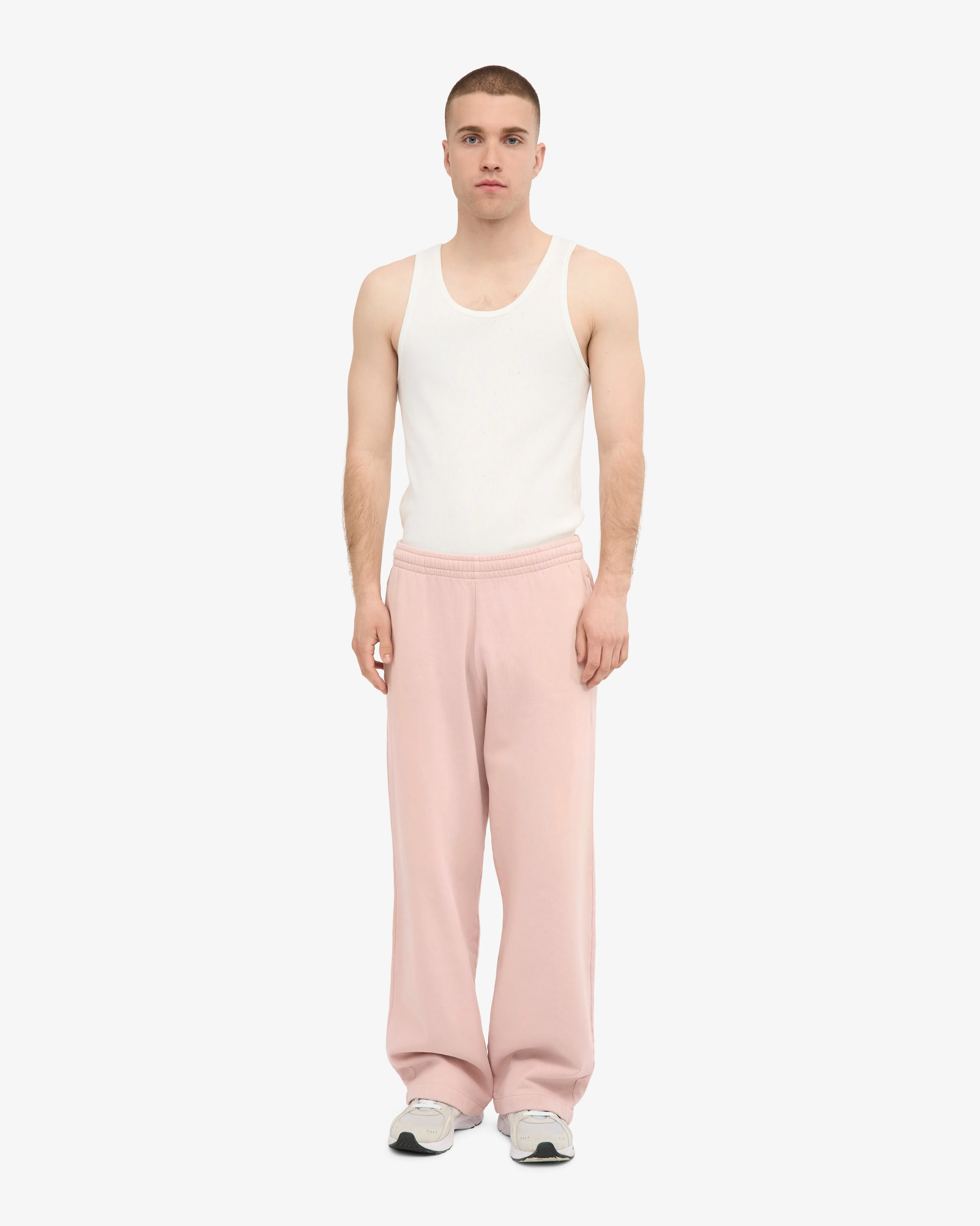Organic Straight Leg Sweatpants - Faded Pink sold by Colorful Standard product image thumbnail 2