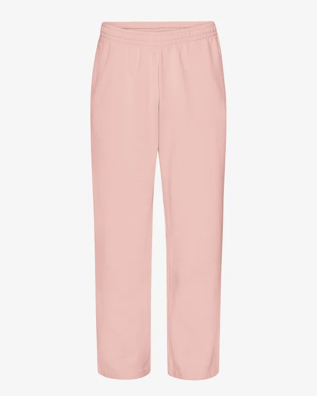 Organic Straight Leg Sweatpants - Faded Pink sold by Colorful Standard