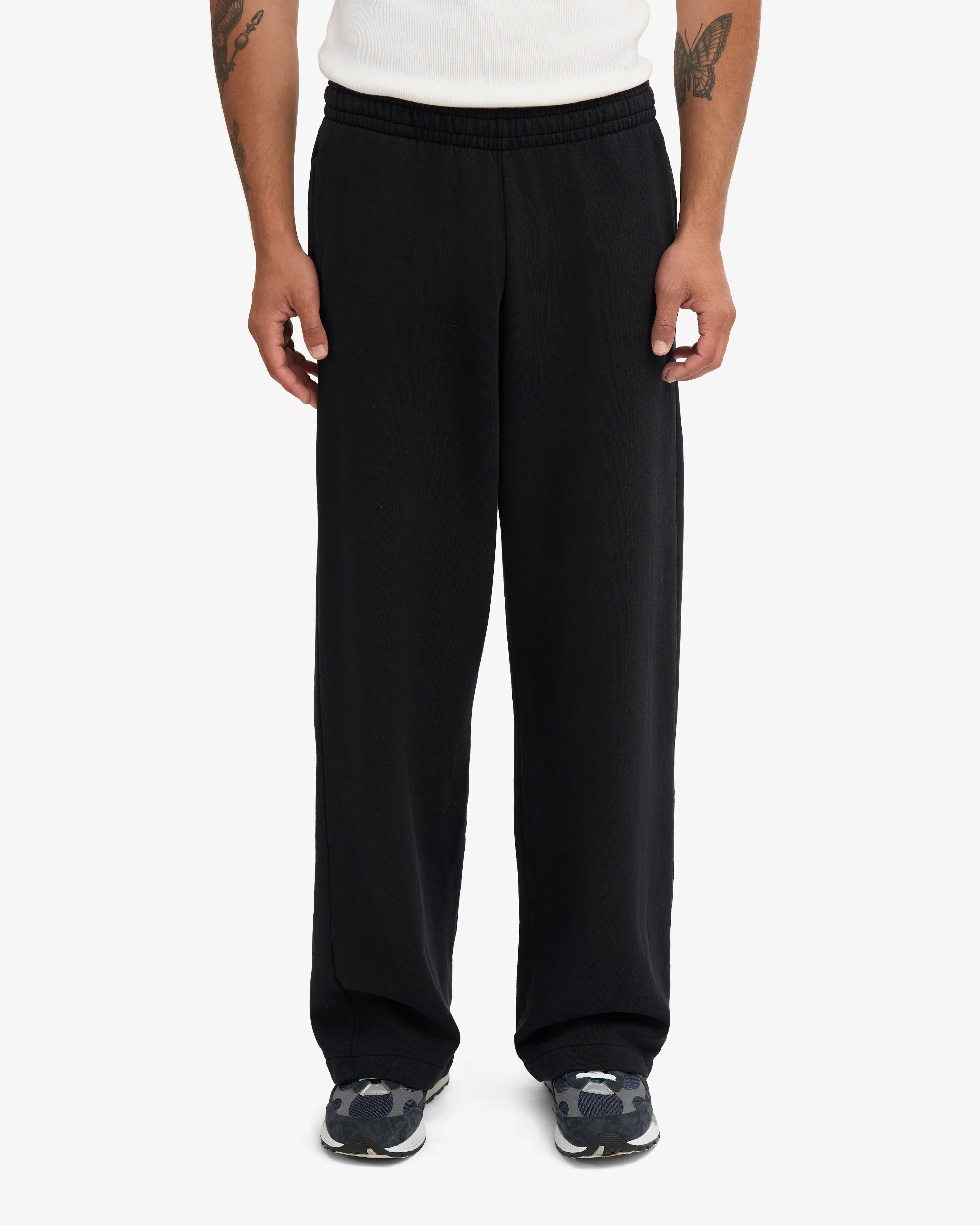 Organic Straight Leg Sweatpants - Deep Black sold by Colorful Standard product image thumbnail 3