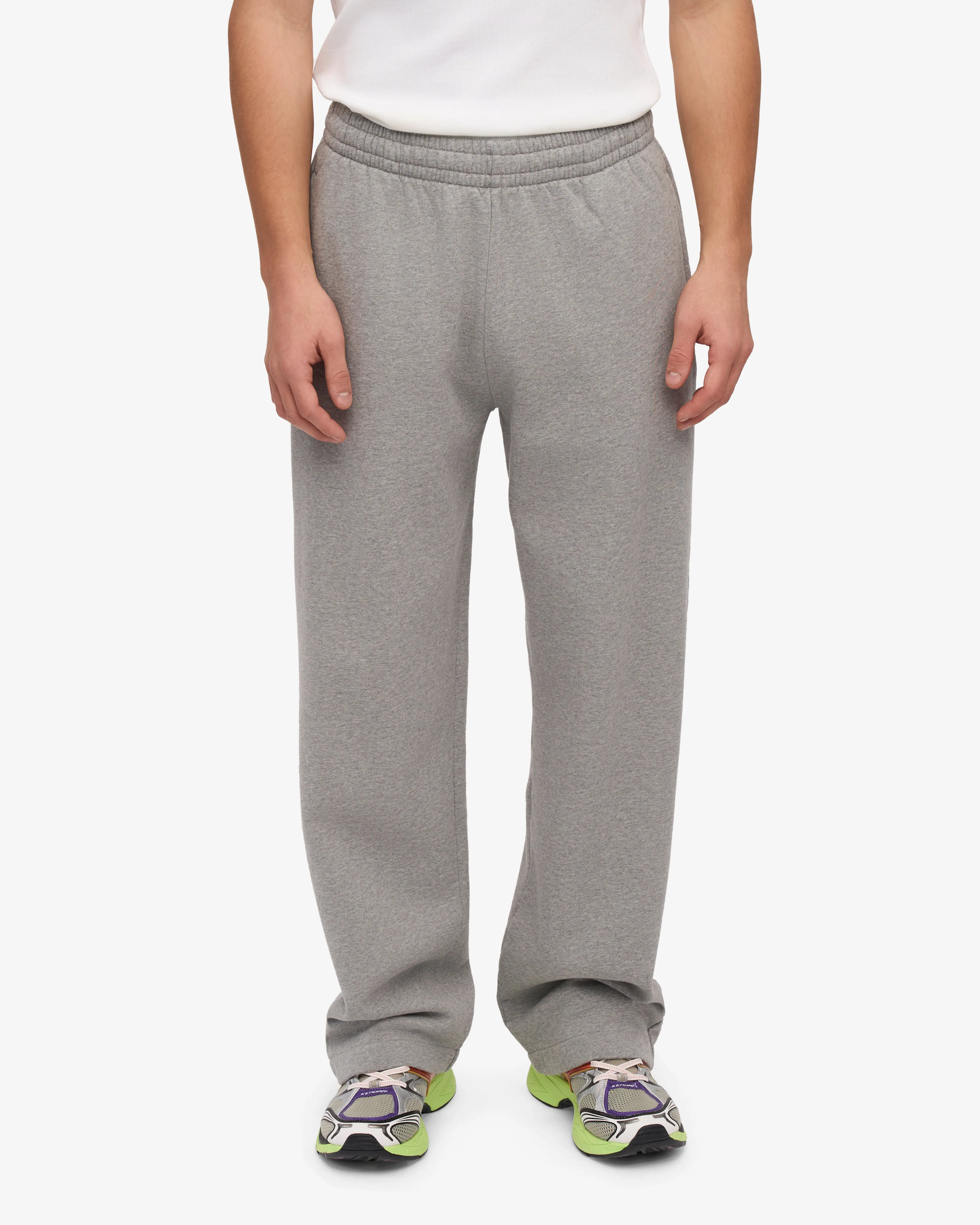 Organic Straight Leg Sweatpants - Heather Grey sold by Colorful Standard product image thumbnail 3