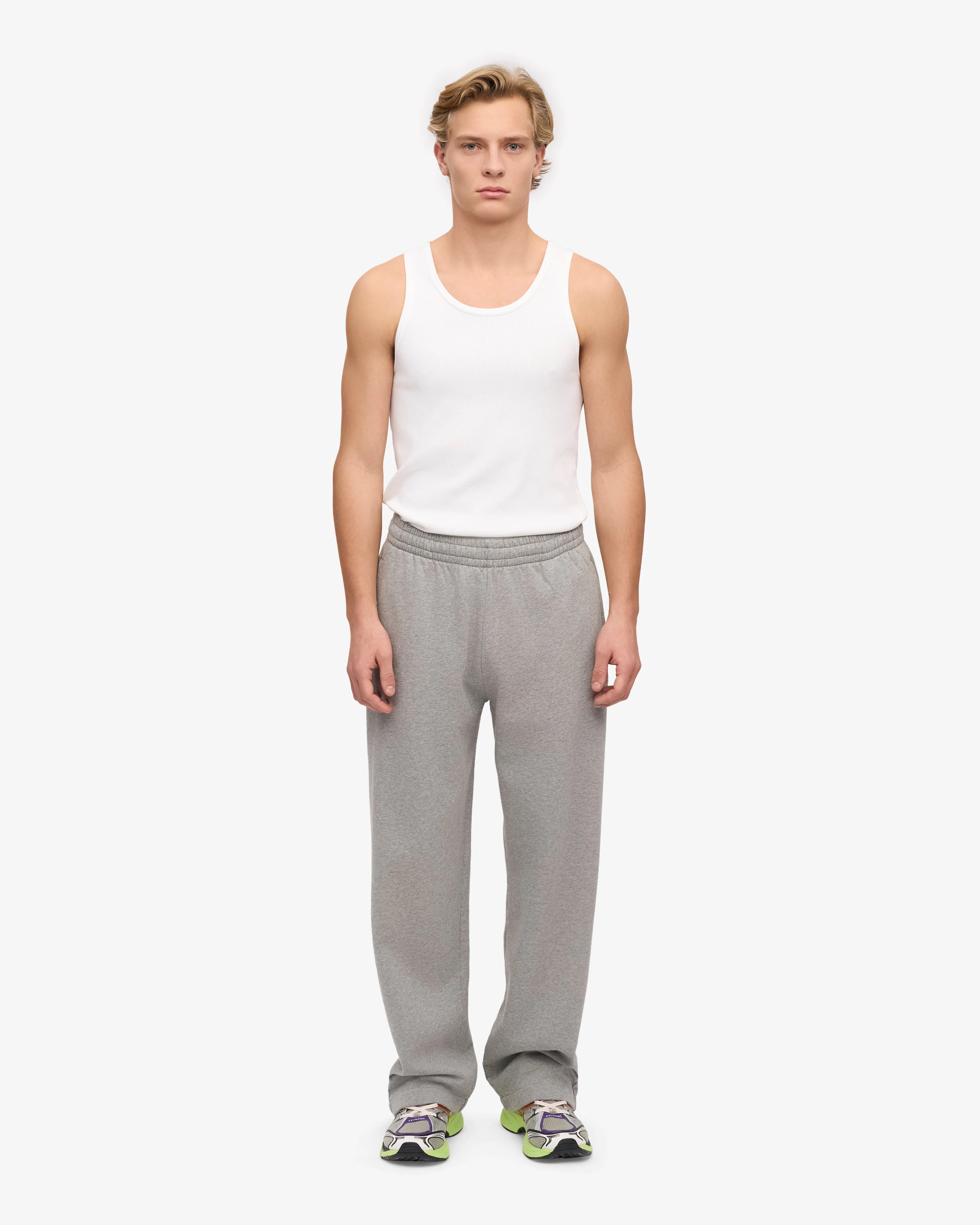 Organic Straight Leg Sweatpants - Heather Grey sold by Colorful Standard product image thumbnail 2